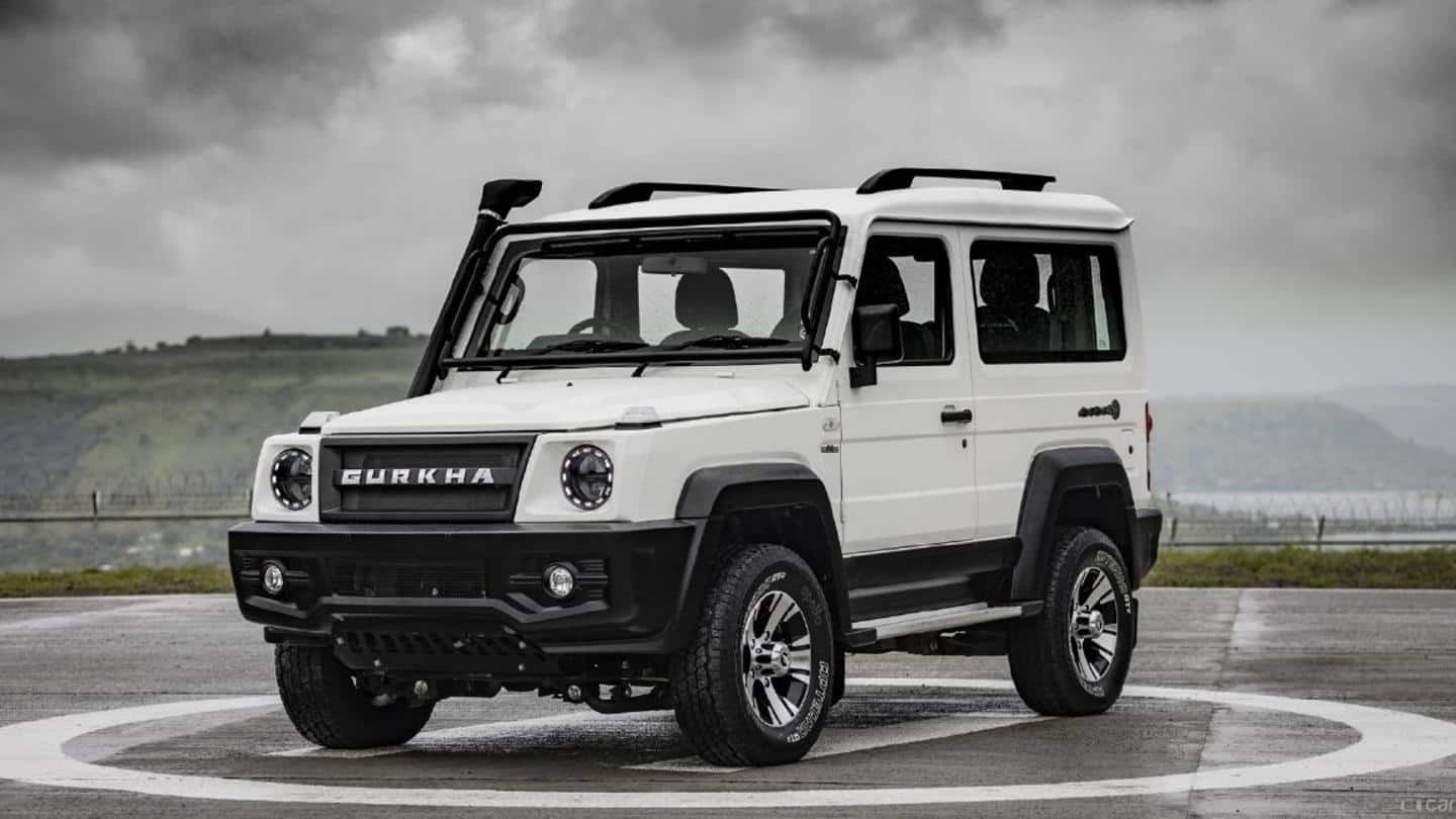 2021 Force Gurkha becomes costlier by Rs. 51,000 in India