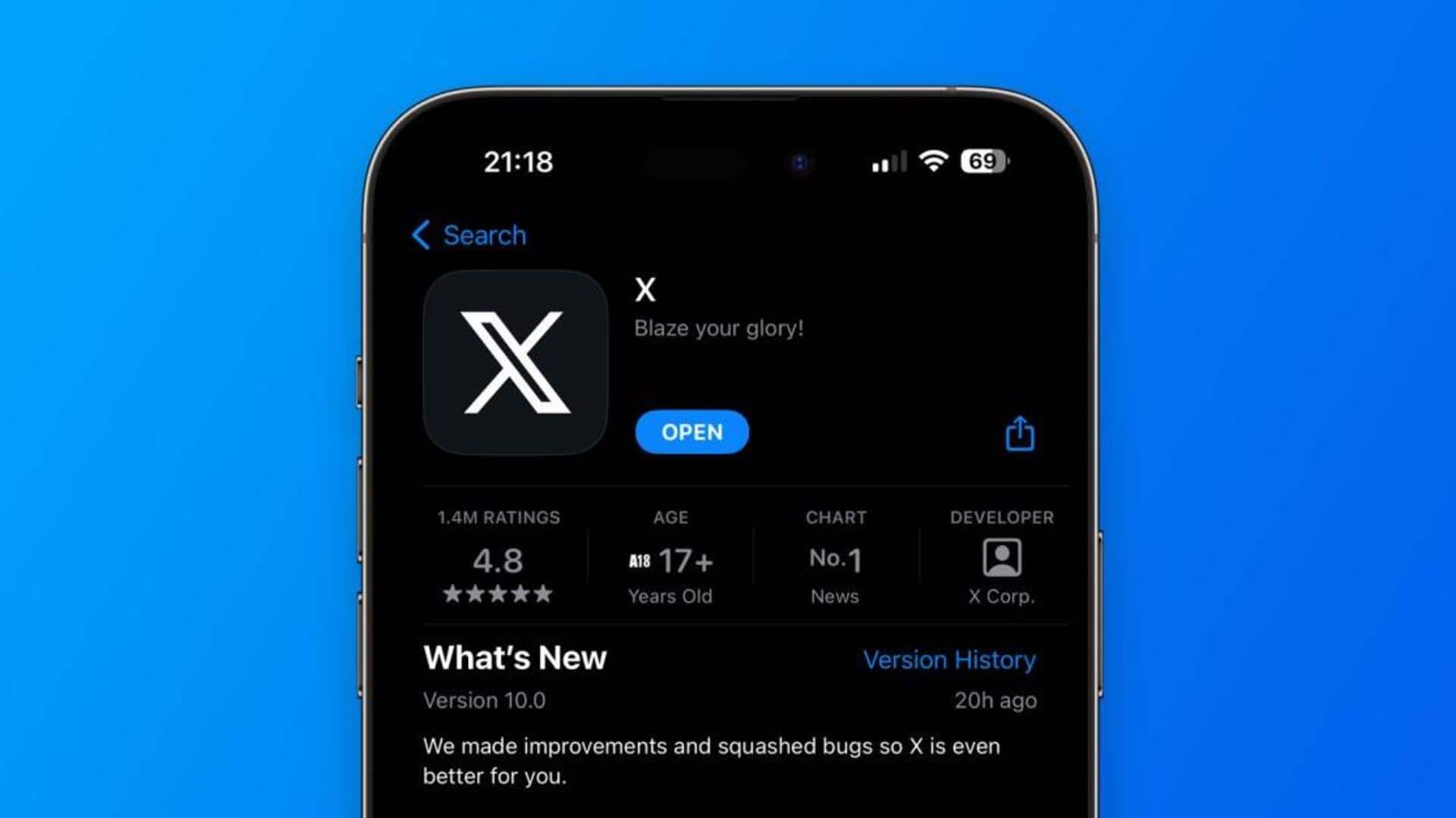 X expands passkey logins to iOS users worldwide