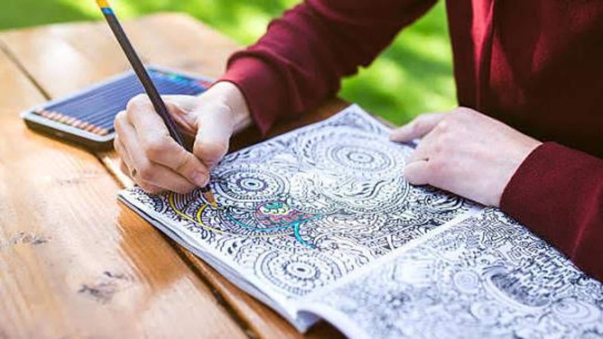 Adult coloring: A creative way to de-stress