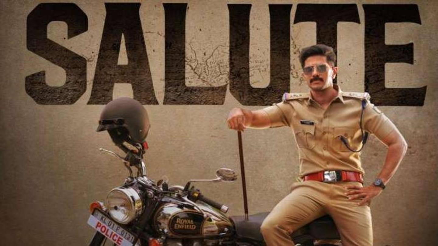 He also posted a brand new poster from 'Salute' He also posted a brand new poster from 'Salute'