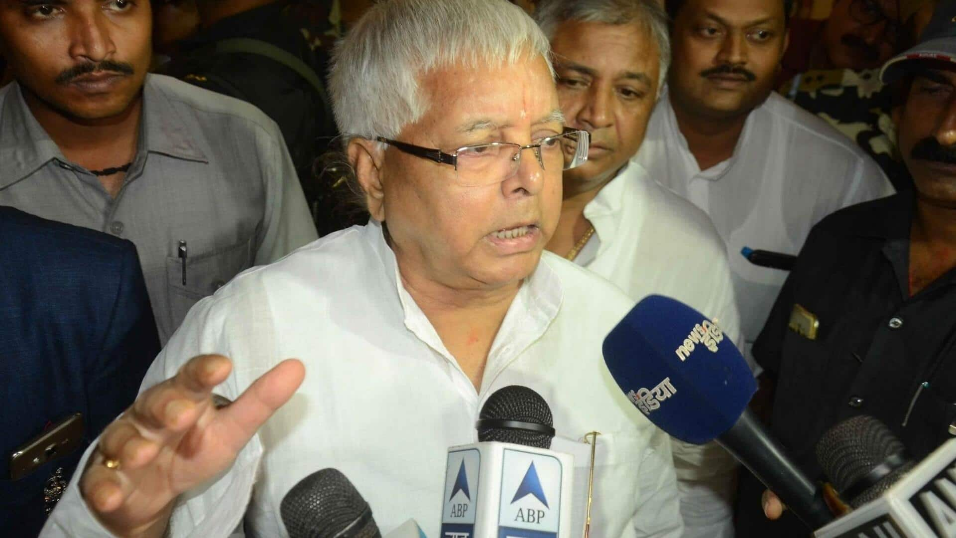 Lalu, sons granted bail by Delhi court in land-for-jobs case