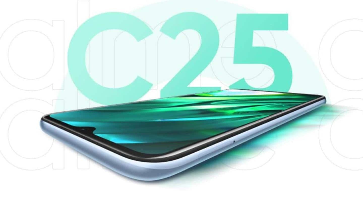 Realme C25 with 6,000mAh battery teased in India, launch imminent