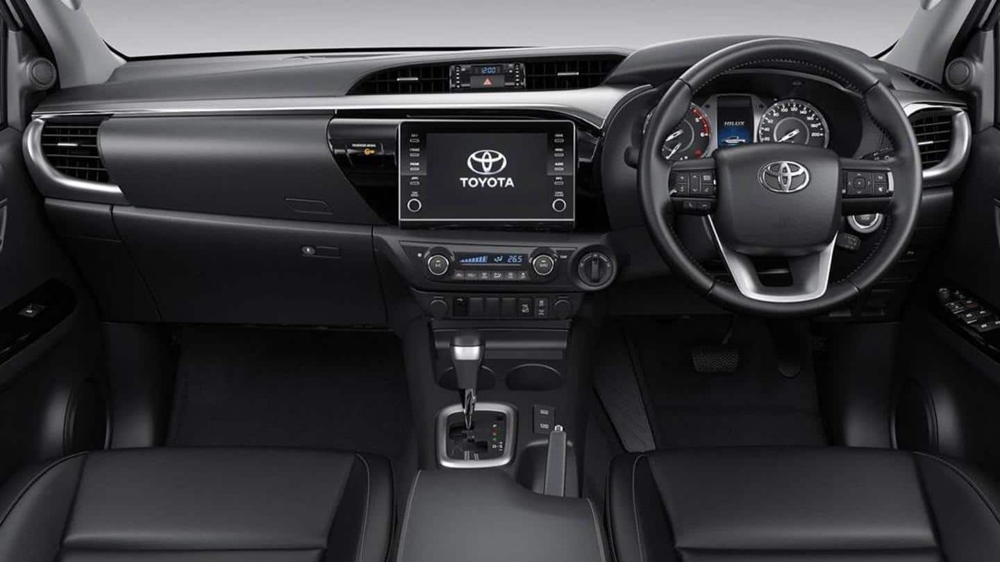 The truck will house an 8.0-inch touchscreen infotainment console The truck will house an 8.0-inch touchscreen infotainment console