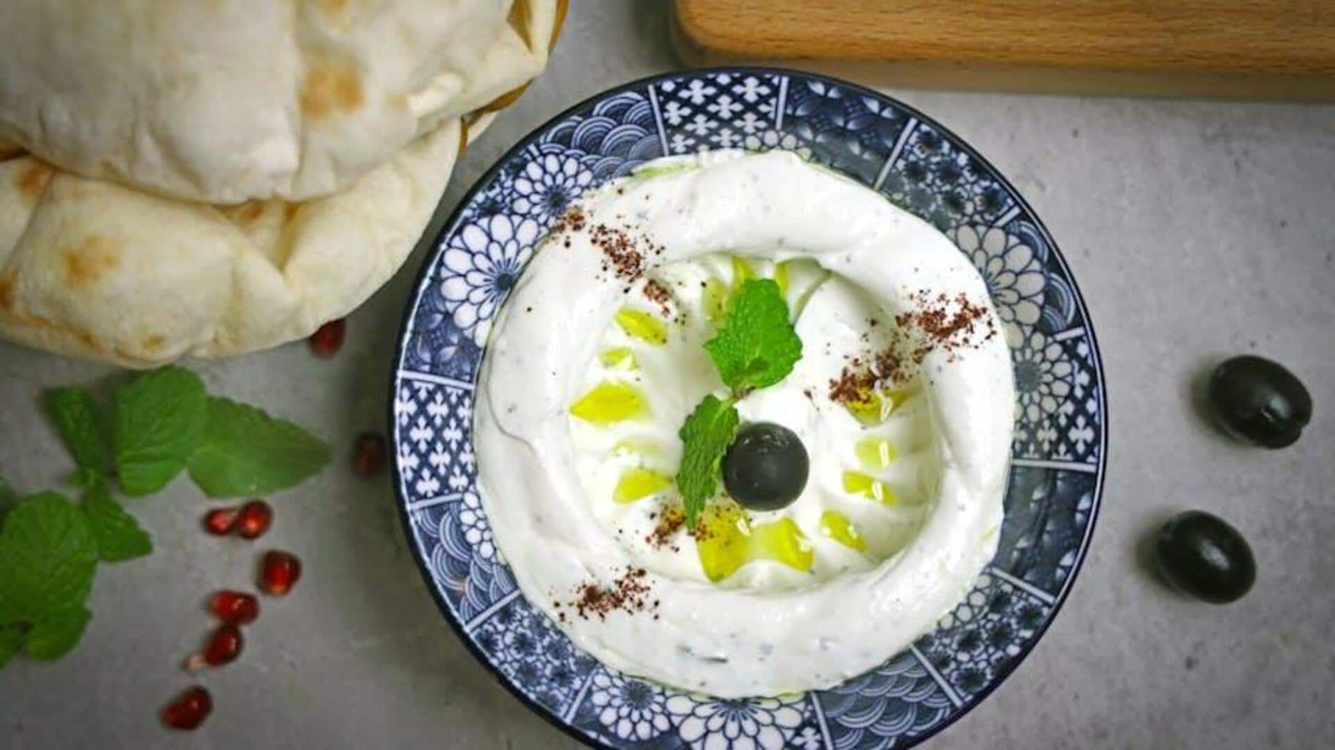 5 creative labneh dips you'll love 