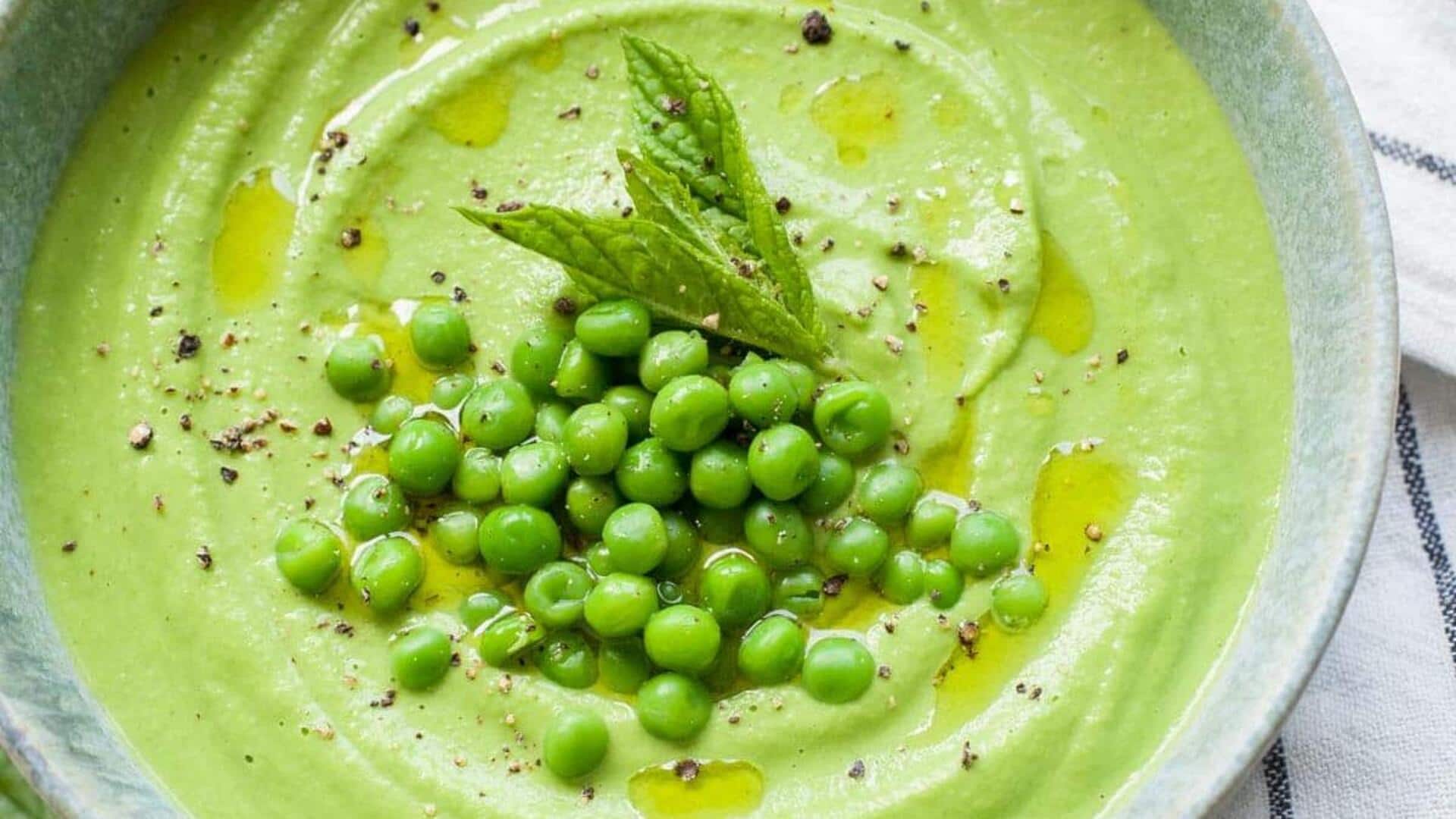 Green peas + mint: A combo you must try