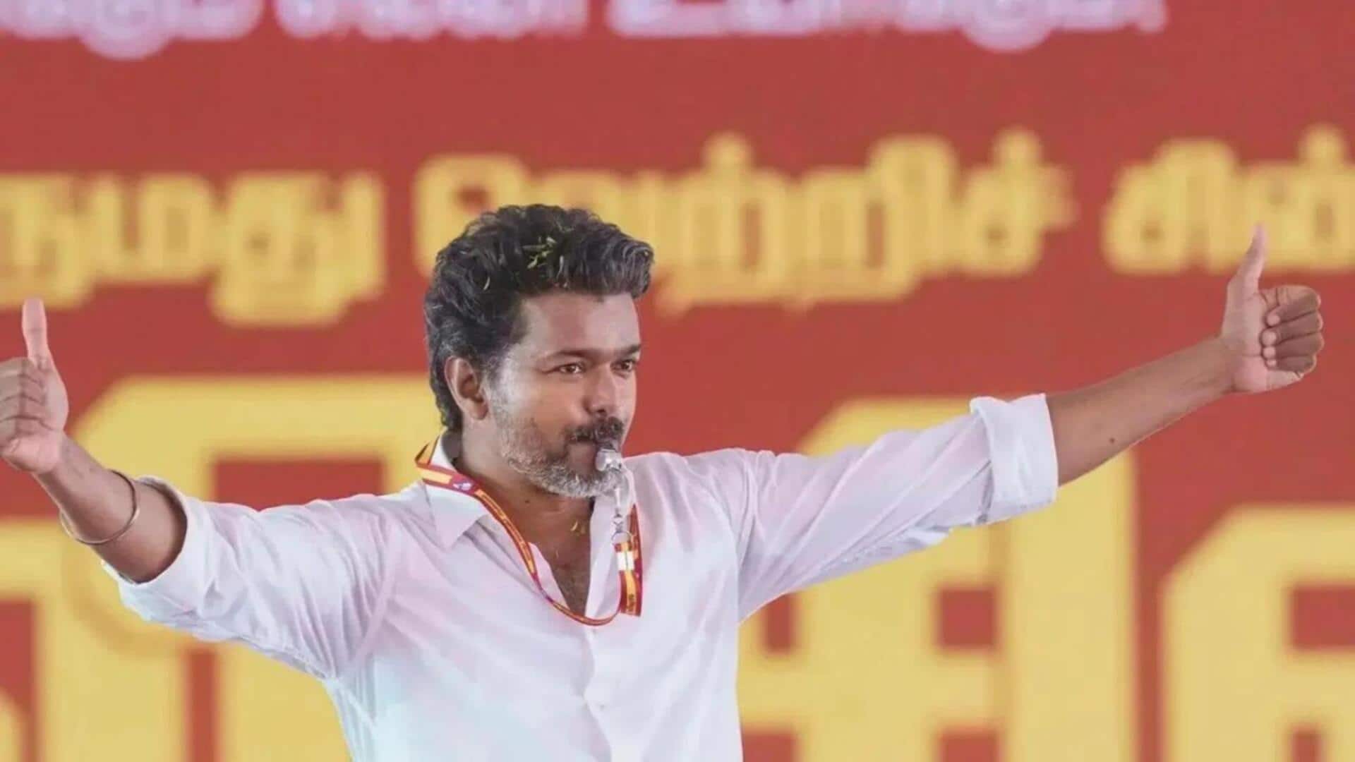 Vijay's party leads in TN polls, but where's the actor?