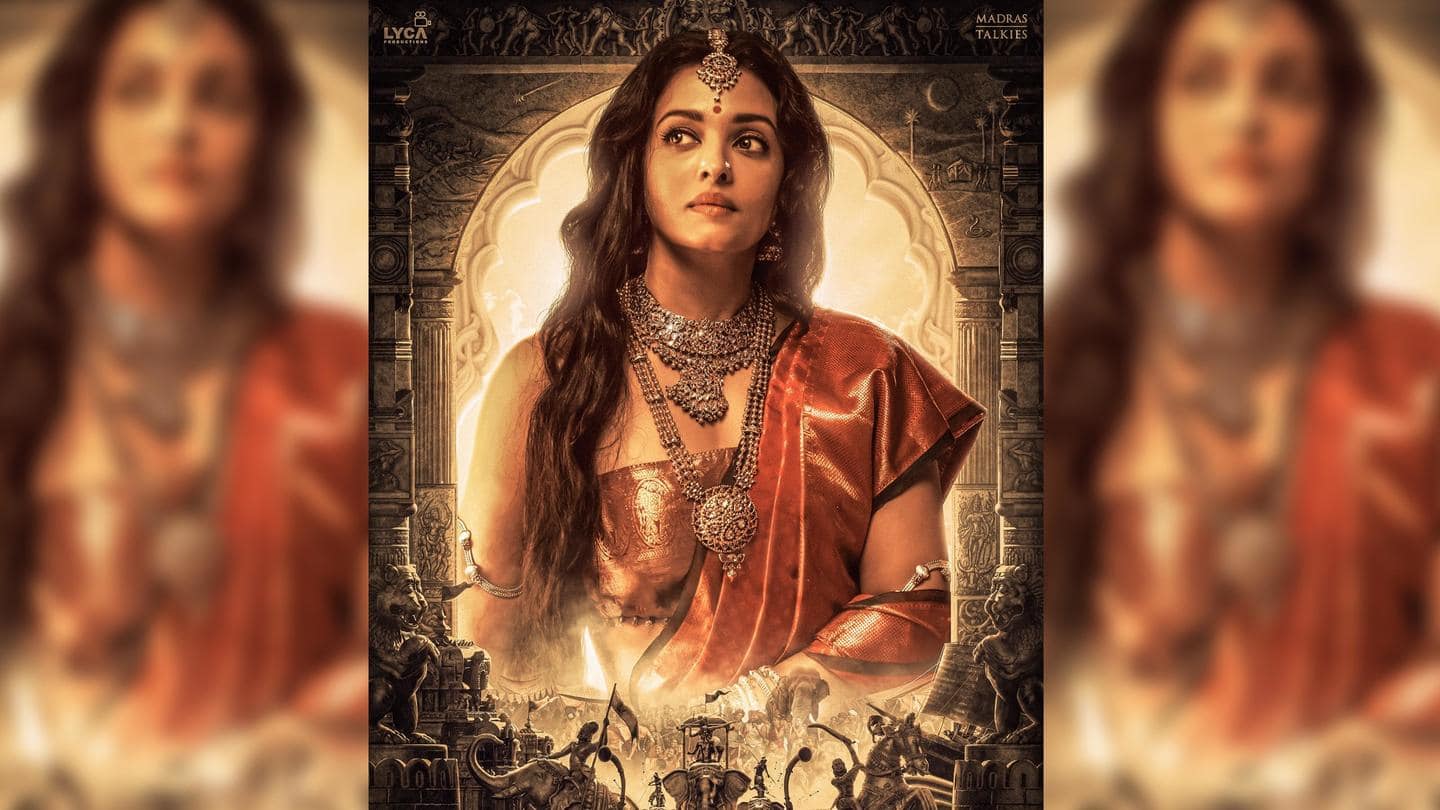 'Ponniyin Selvan I': Check out Aishwarya's regal look as Nandini