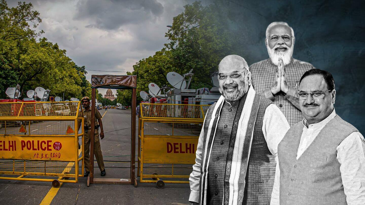 Delhi: BJP National Executive meeting begins, PM Modi's roadshow today