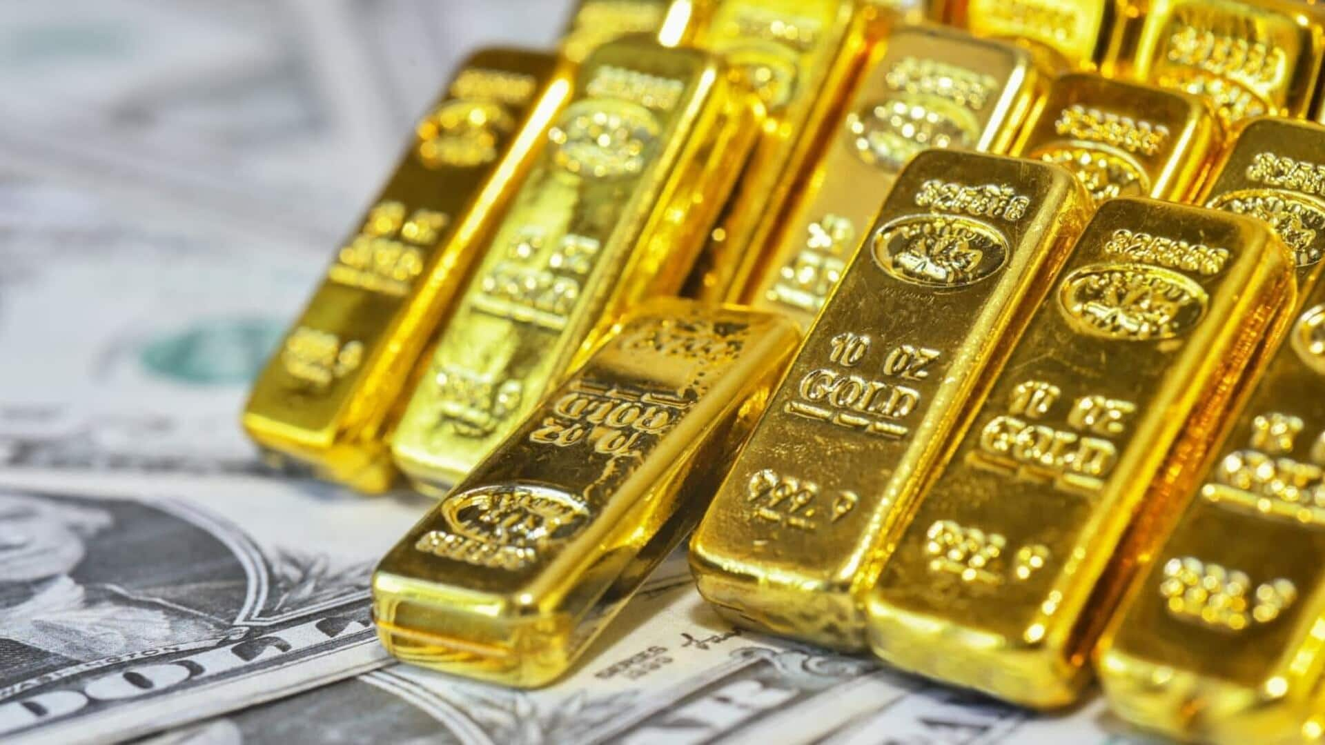 Gold prices surge amid global tensions, falling US treasury yields