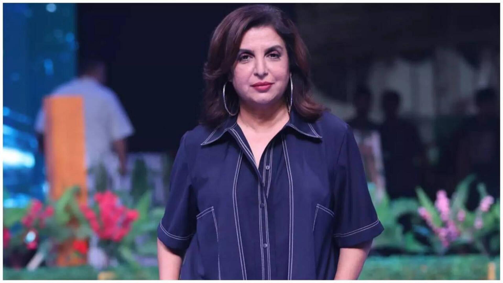 'Ba *ds of...': Farah choreographs promotional track for Aryan's show