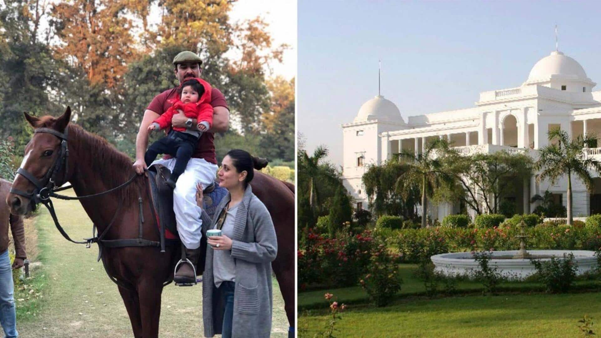 Nanny gives glimpse of Taimur-Jeh's 'Nawabi' lifestyle at Pataudi Palace