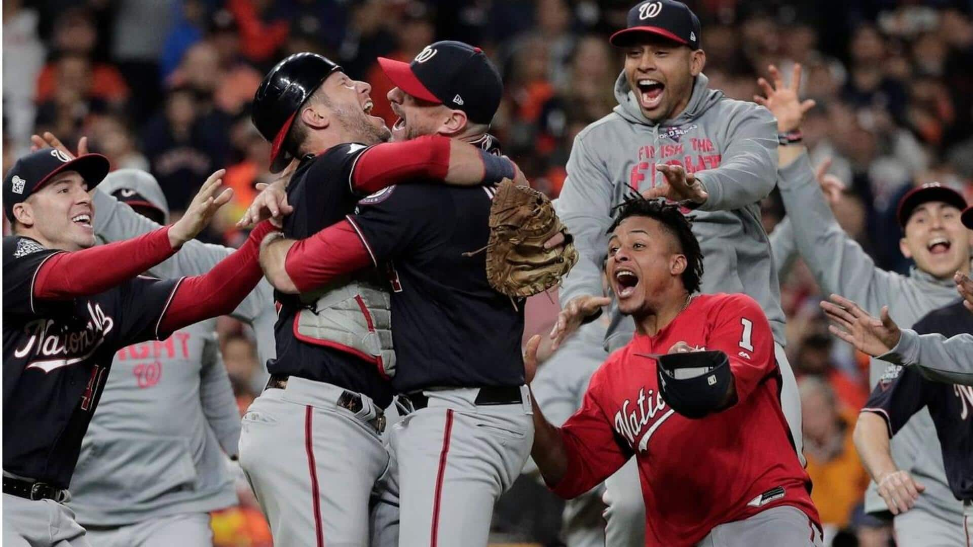 #ThisDayThatYear: Nationals clinch their first World Series title in 2019