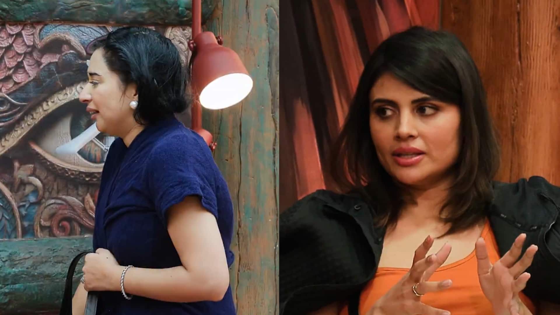 'BB19': Malti pushes Tanya into pool; calls her reaction 'overacting' 'BB19': Malti pushes Tanya into pool; calls her reaction 'overacting'