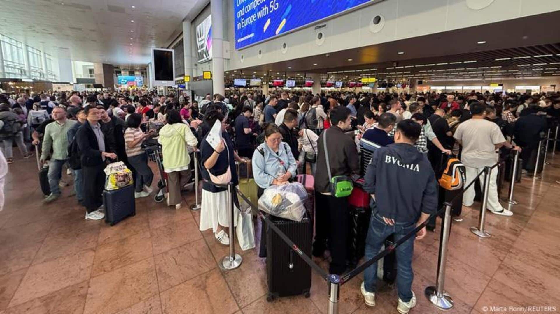 Ransomware attack behind disruptions in air travel across Europe Ransomware attack behind disruptions in air travel across Europe
