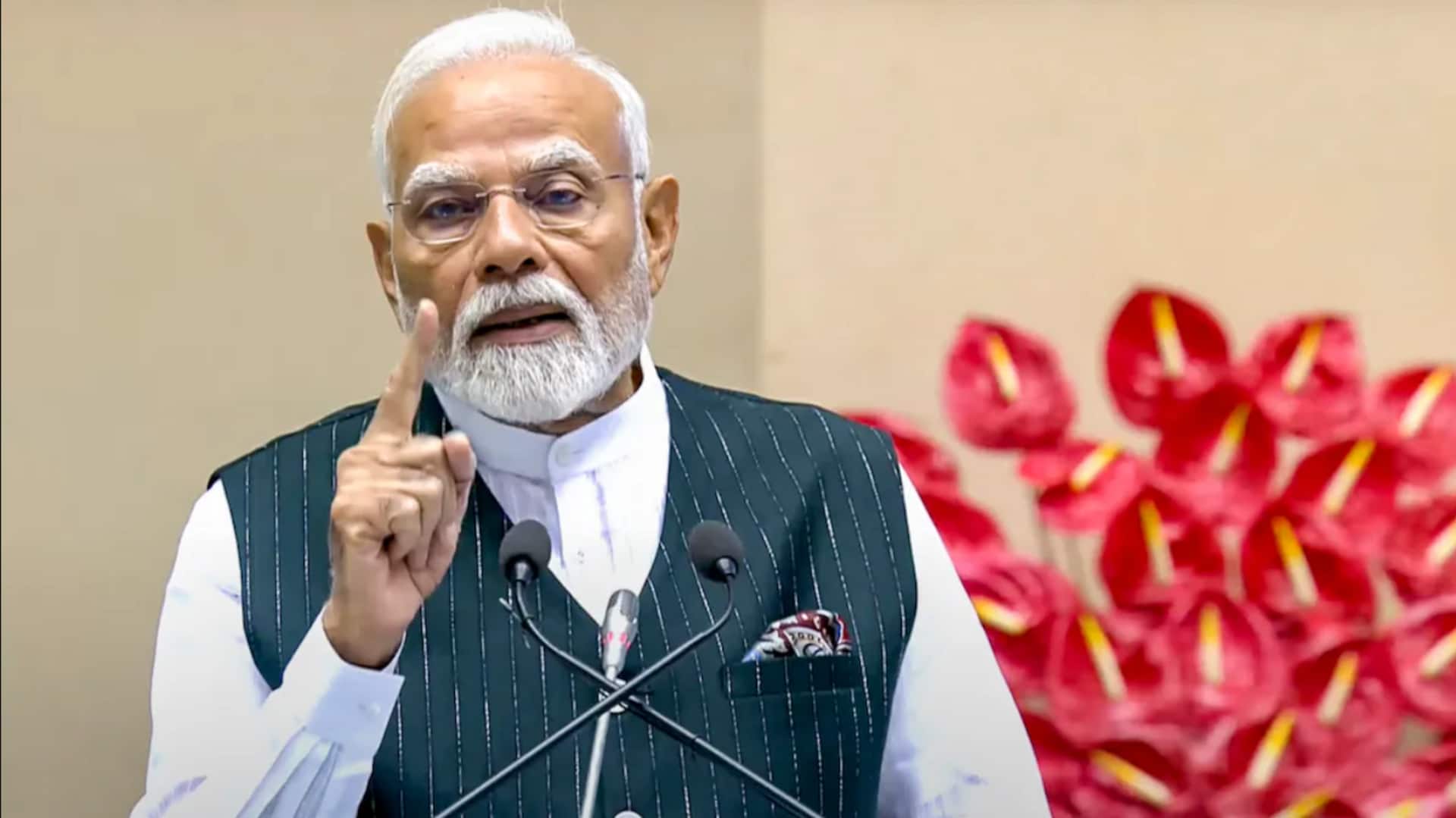 PM Modi urges strict global AI regulations against deepfakes