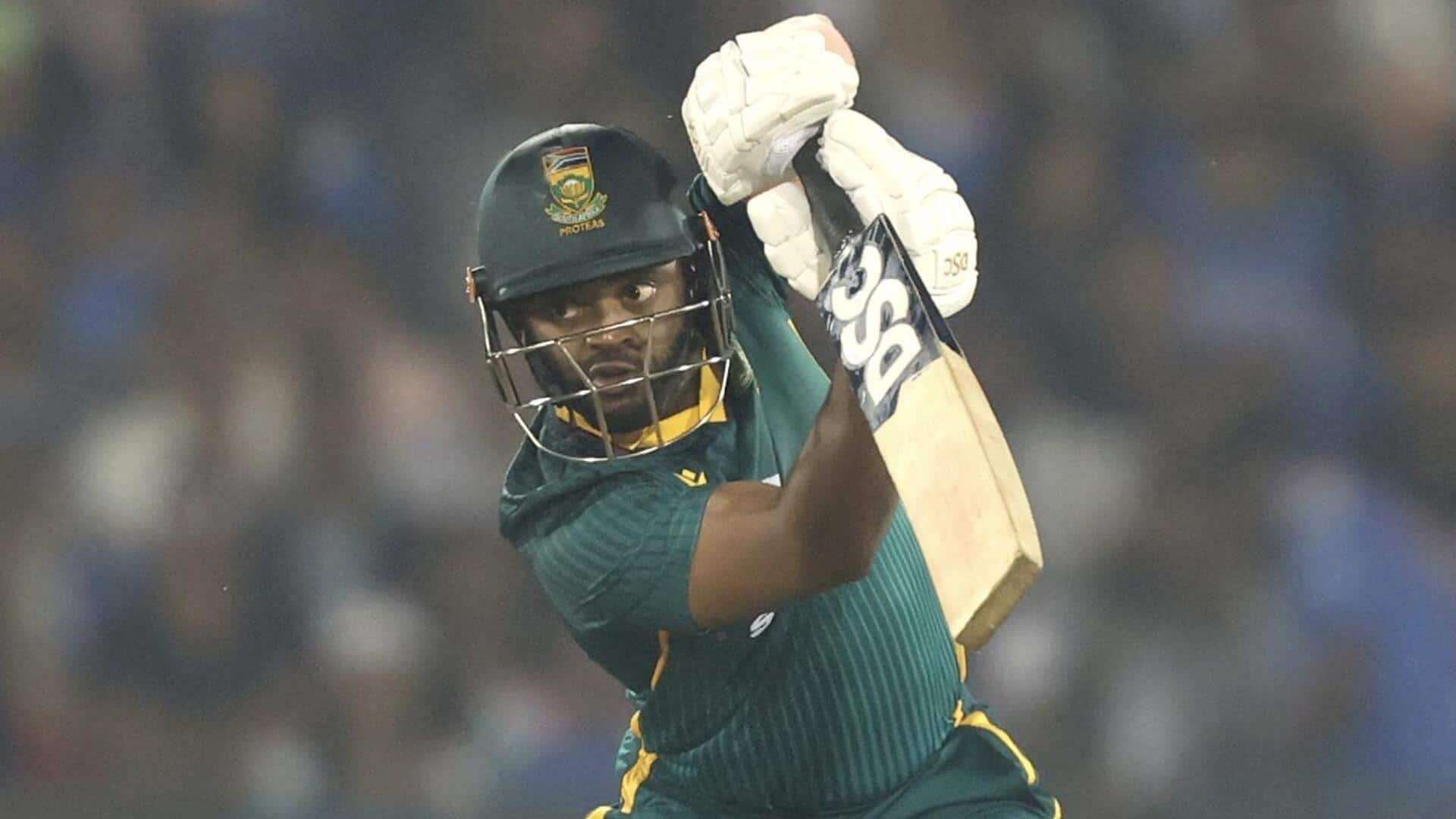 Temba Bavuma completes 4,000 List A and 2,000 ODI runs 