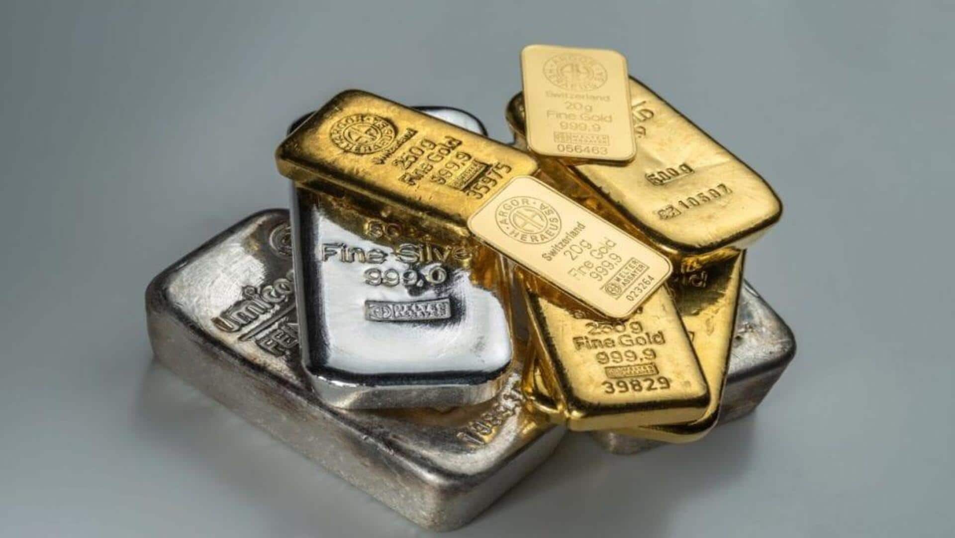 Why gold, silver are falling even as risks rise
