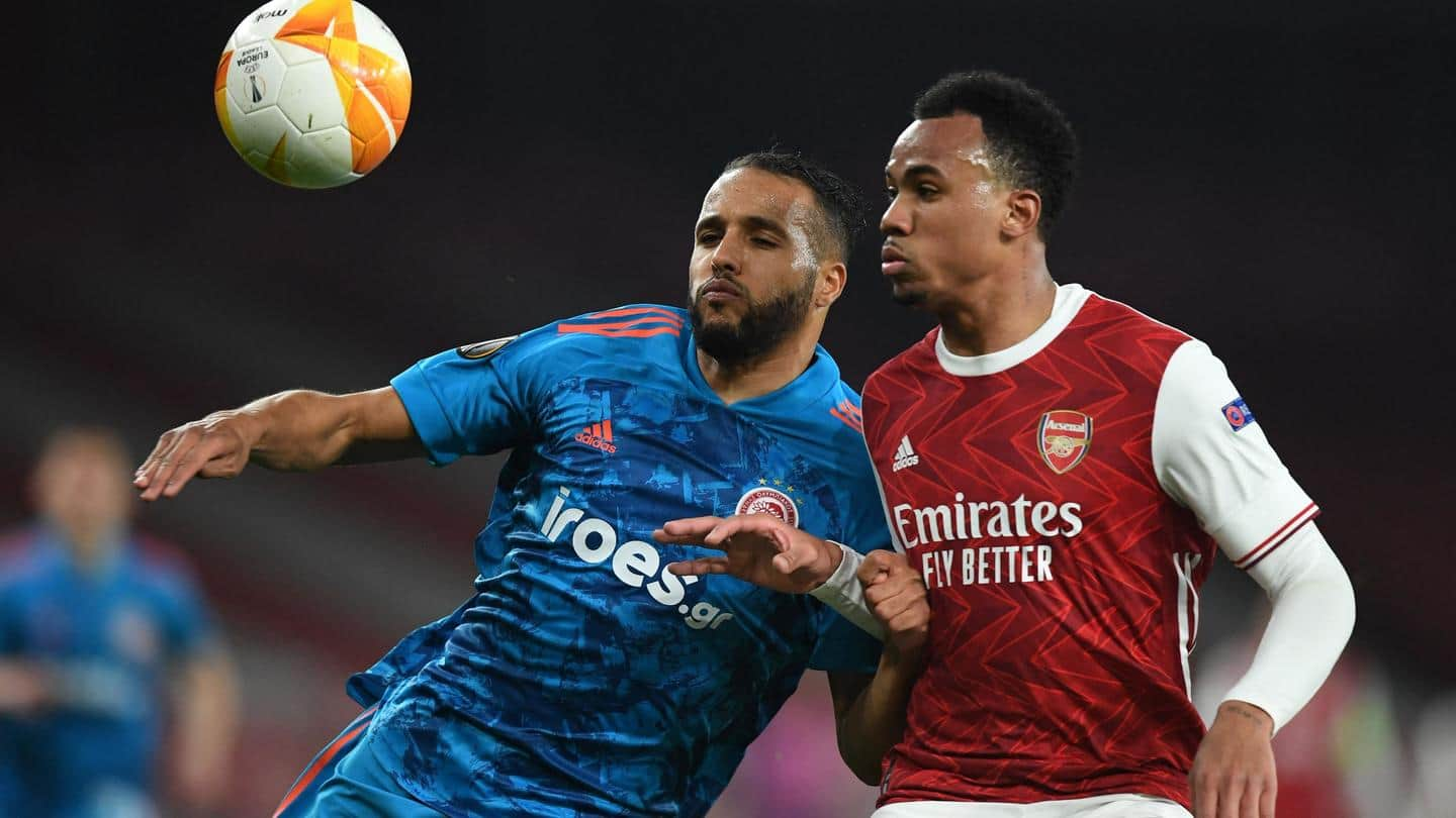 Europa League: Arsenal advance to quarter-finals despite defeat to Olympiakos