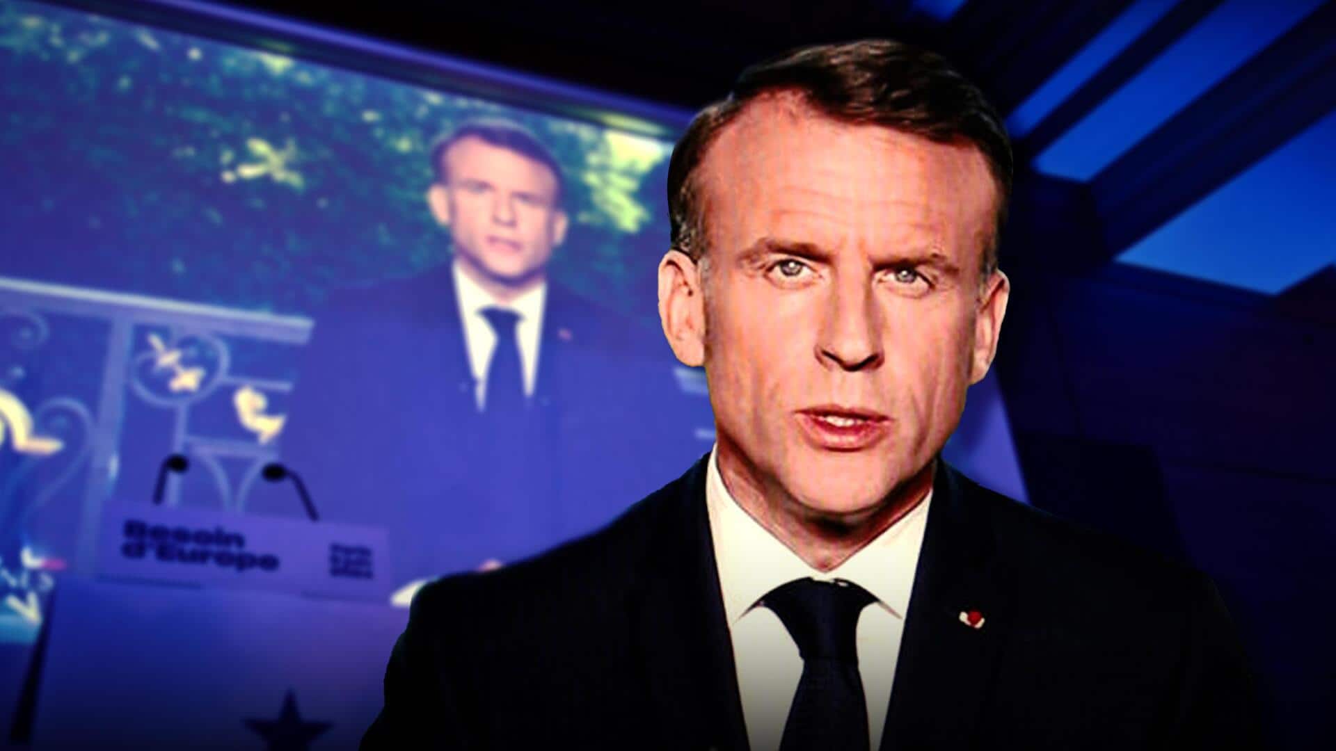 Macron dissolves French parliament, calls a snap election 