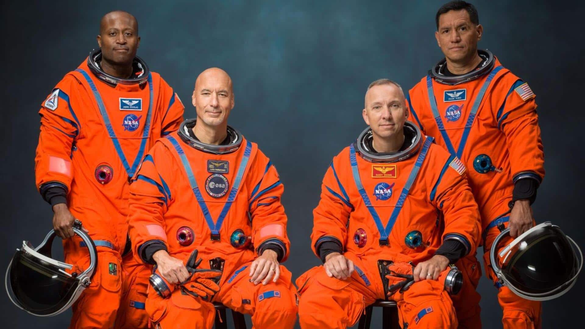 NASA announces crew for historic Artemis III Moon mission