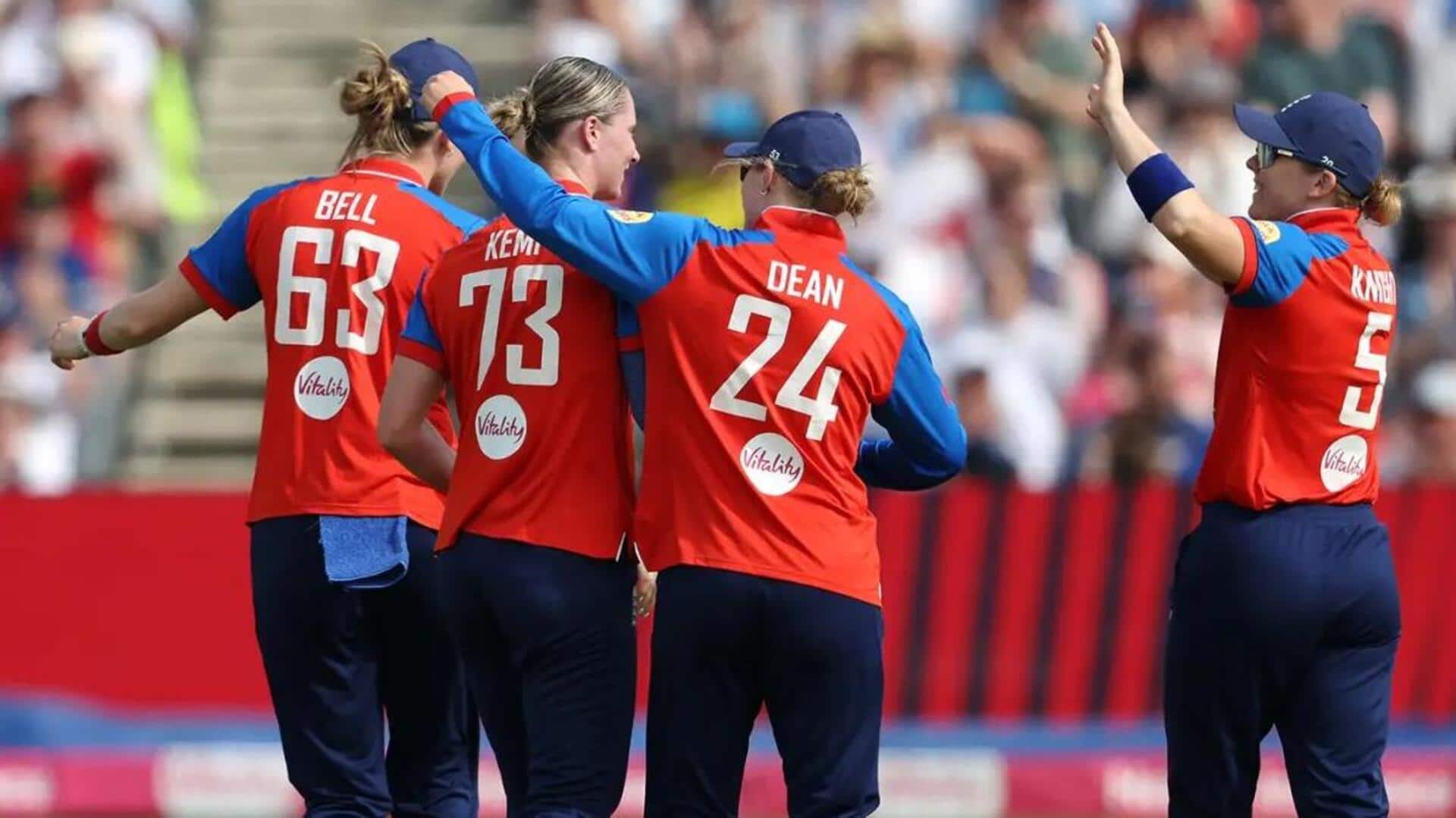 T20 World Cup: Freya Kemp registers 3rd-best figures for ENG-W