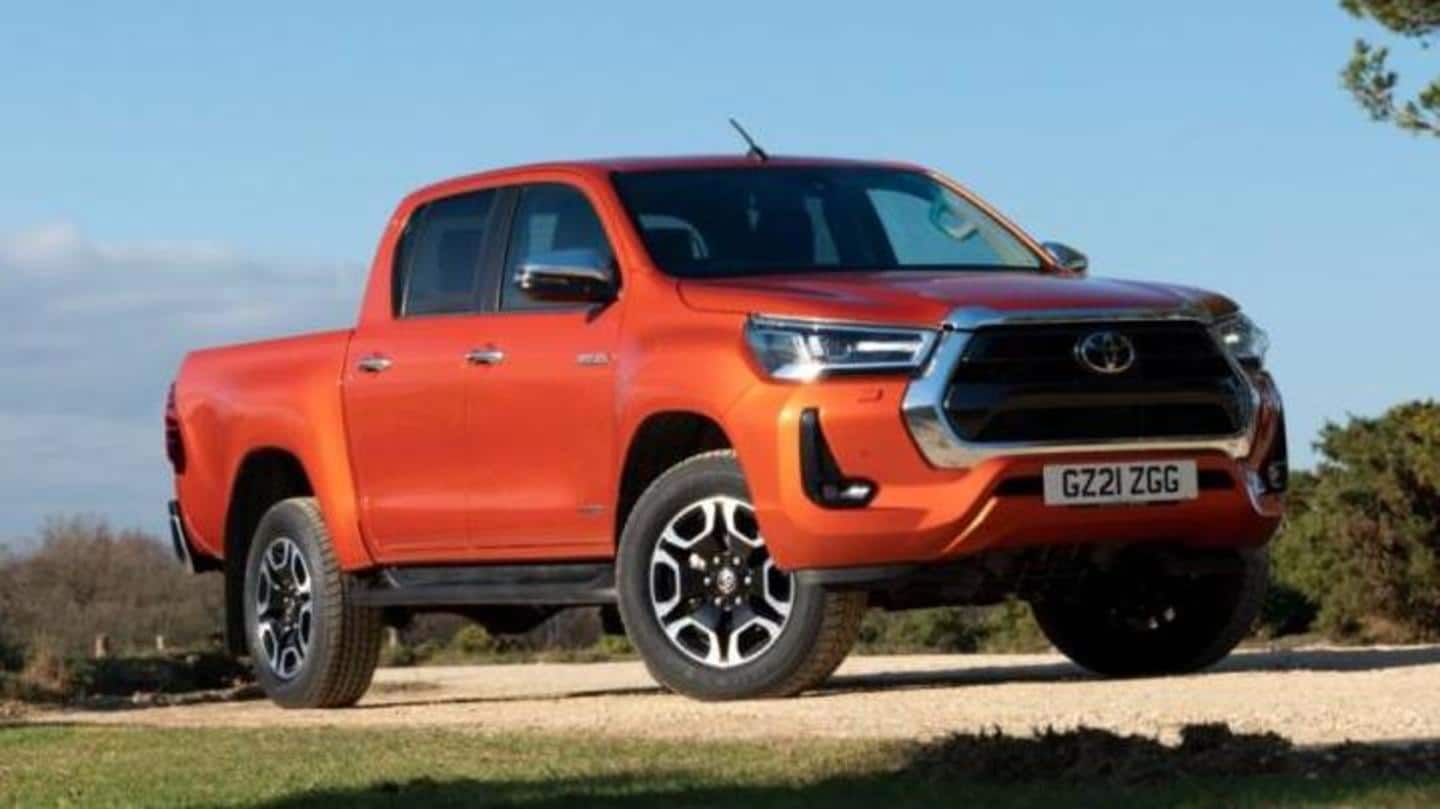 Toyota Hilux pick-up truck revealed in India; deliveries from March