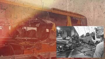 UP: 8 killed in double-decker bus collision on Purvanchal Expressway
