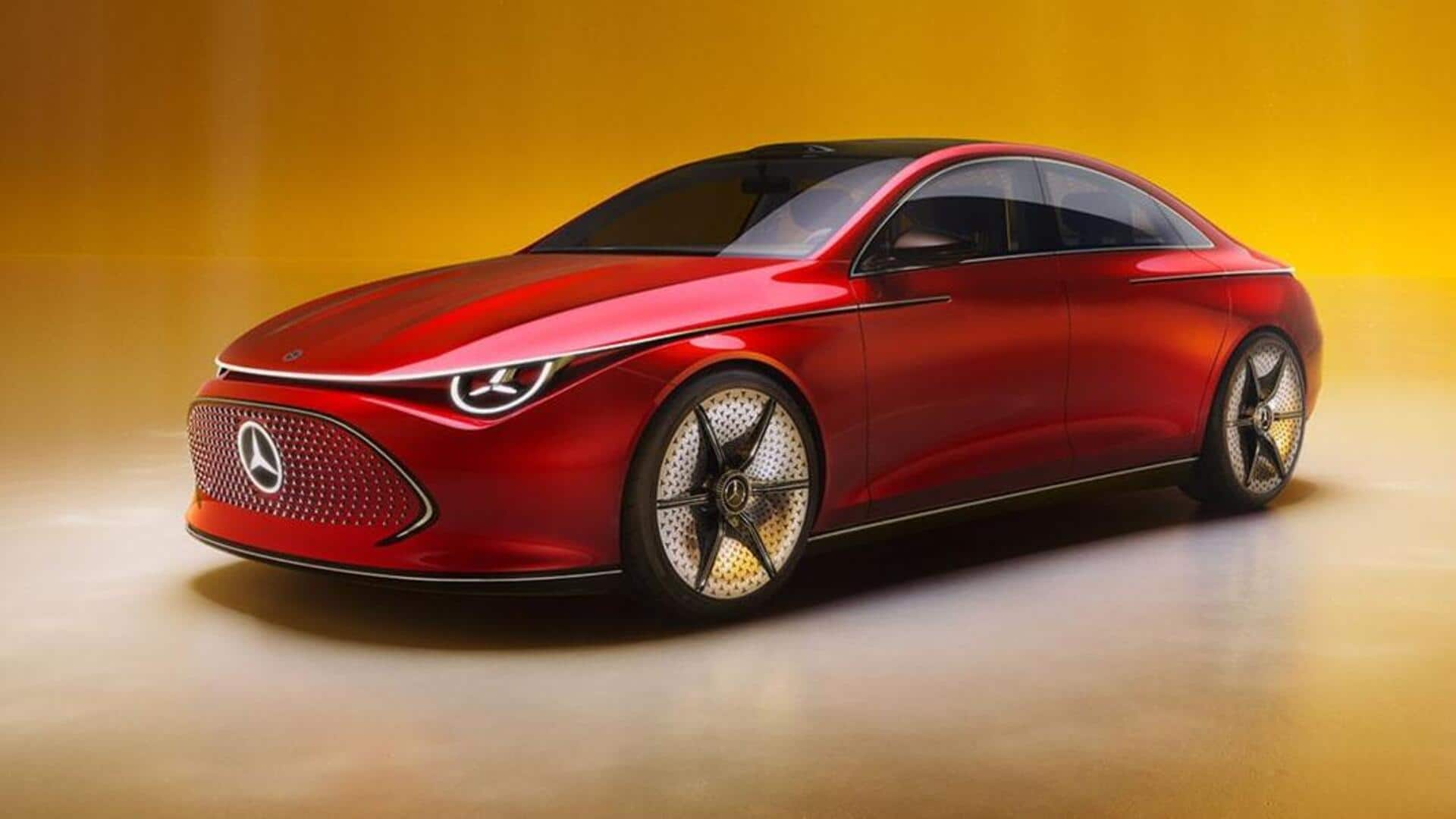 Mercedes-Benz Concept CLA Class debuts with 750km range, Superscreen tech