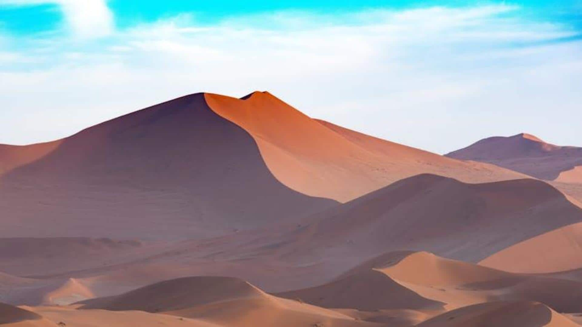 Essential gear for desert trekking in Namibia