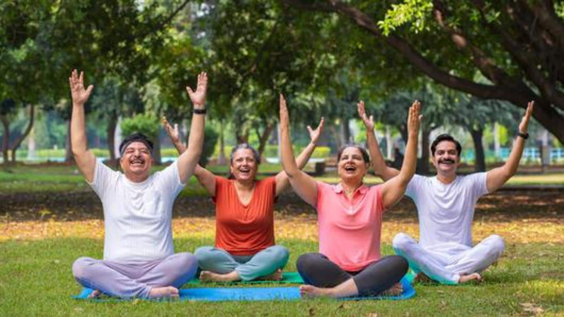 5 ways to brighten mornings with laughter yoga