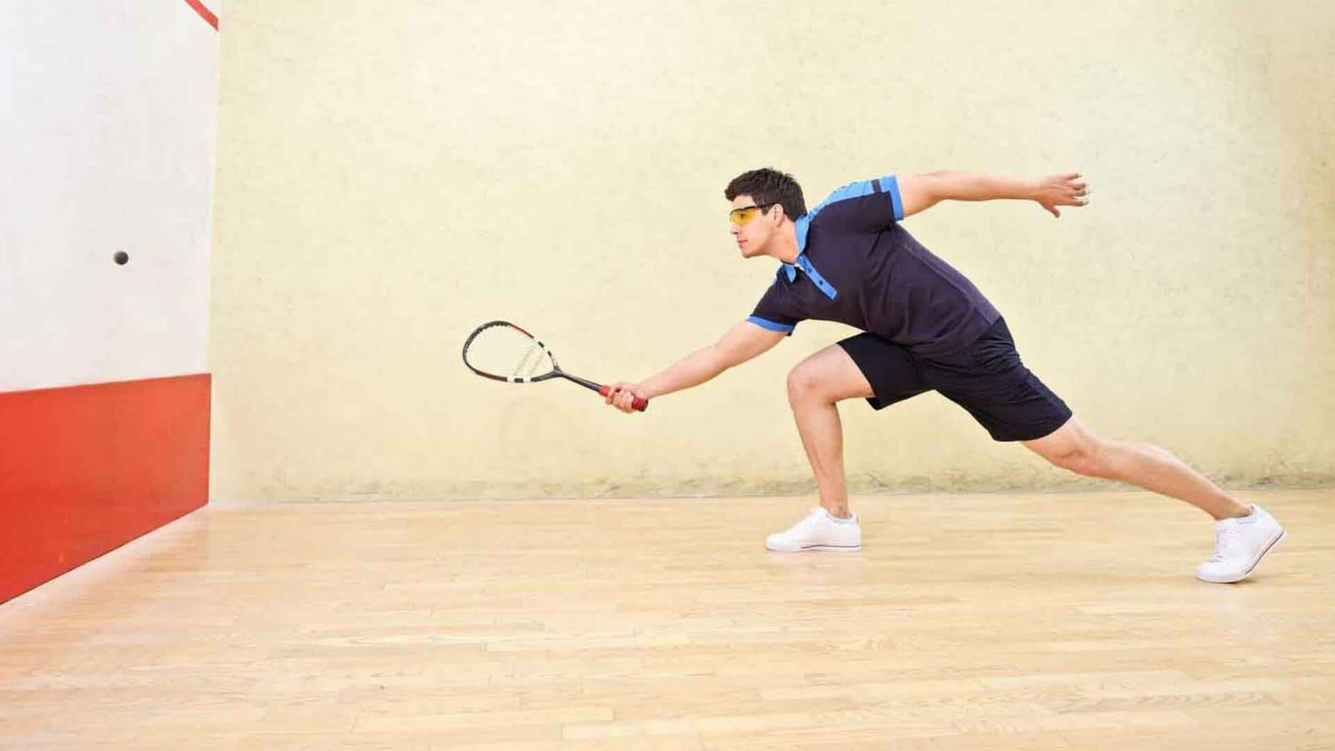 Boost your strength with these squash drills