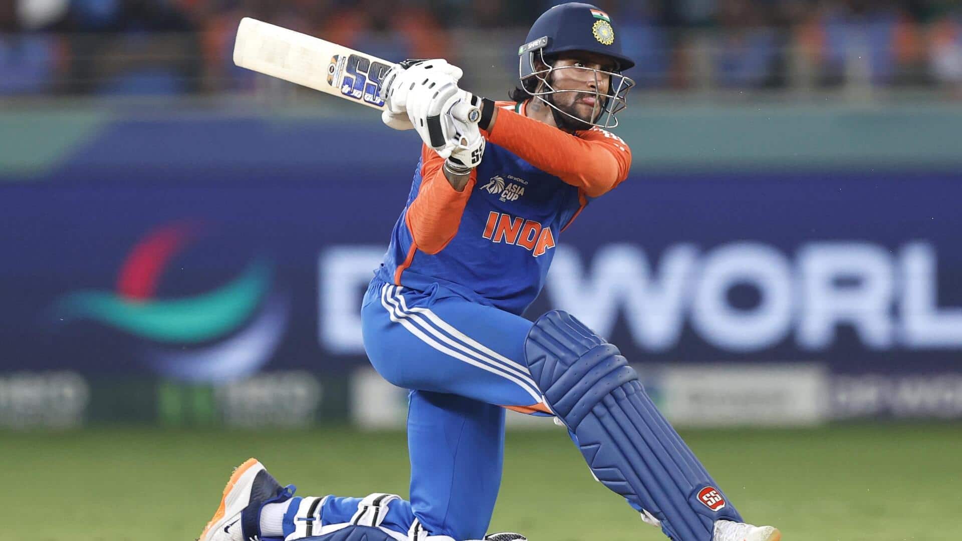 Tilak Varma records second-highest score in T20 Asia Cup finals