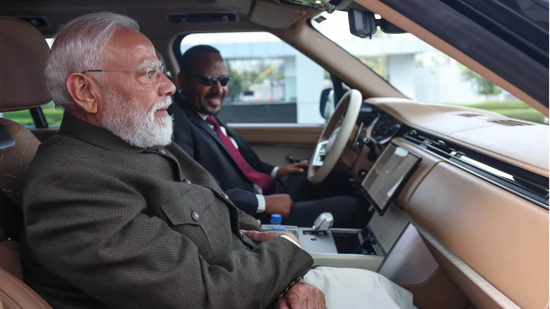 After Jordan King, Ethiopia PM drives Modi in special gesture