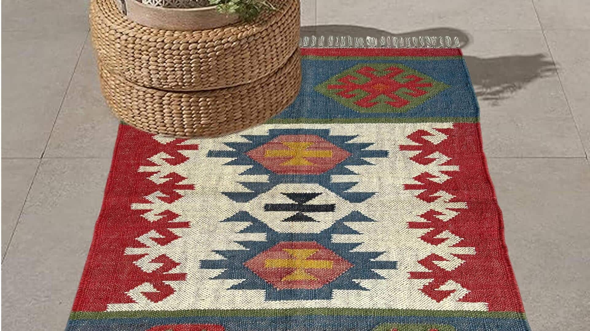 How to style your hallway with kilim rugs