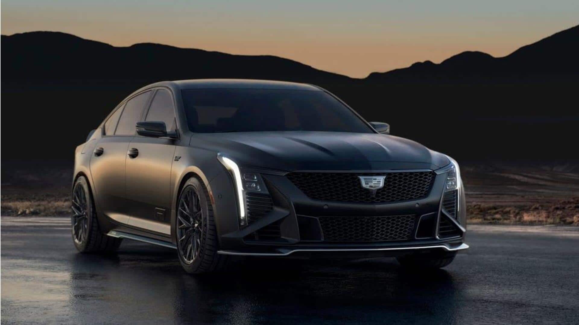 Cadillac's most powerful CT5-V Blackwing is limited to 26 units
