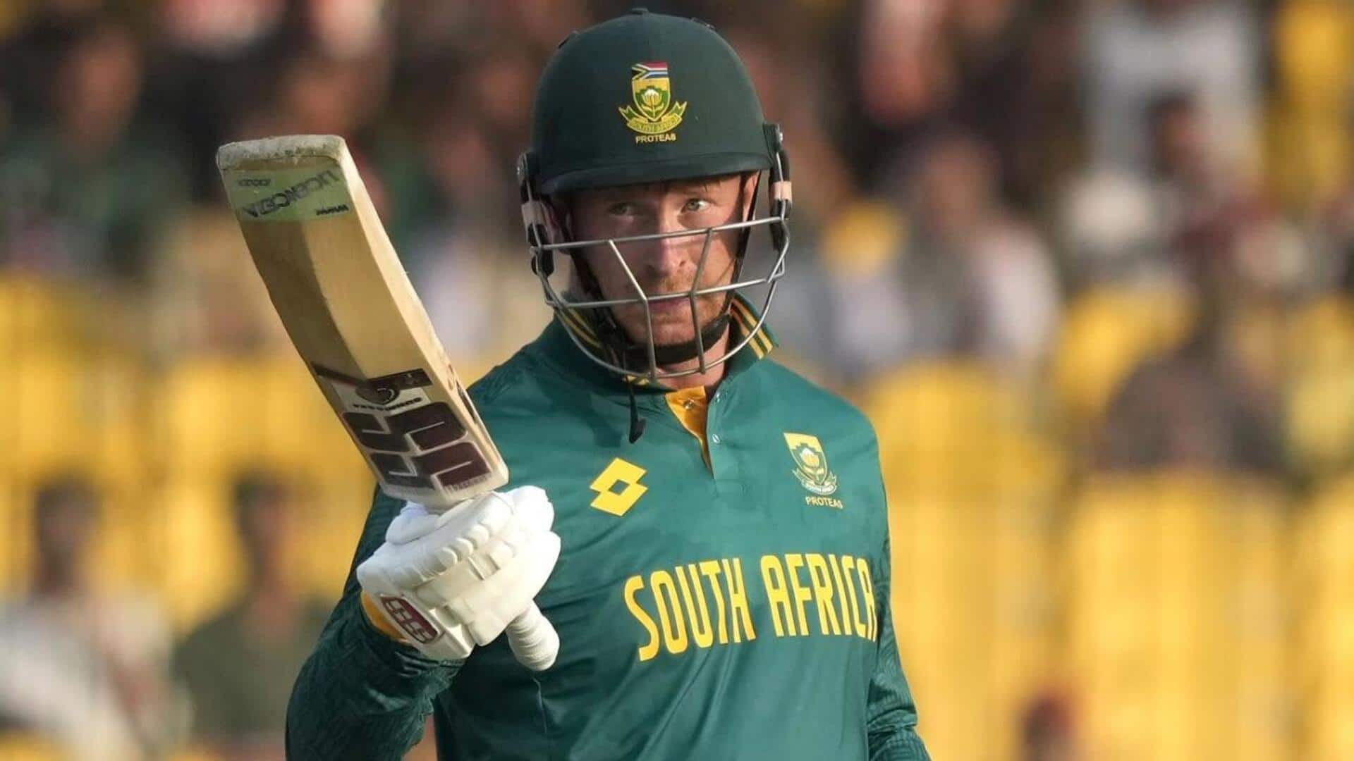 Here's why Heinrich Klaasen retired early from international cricket
