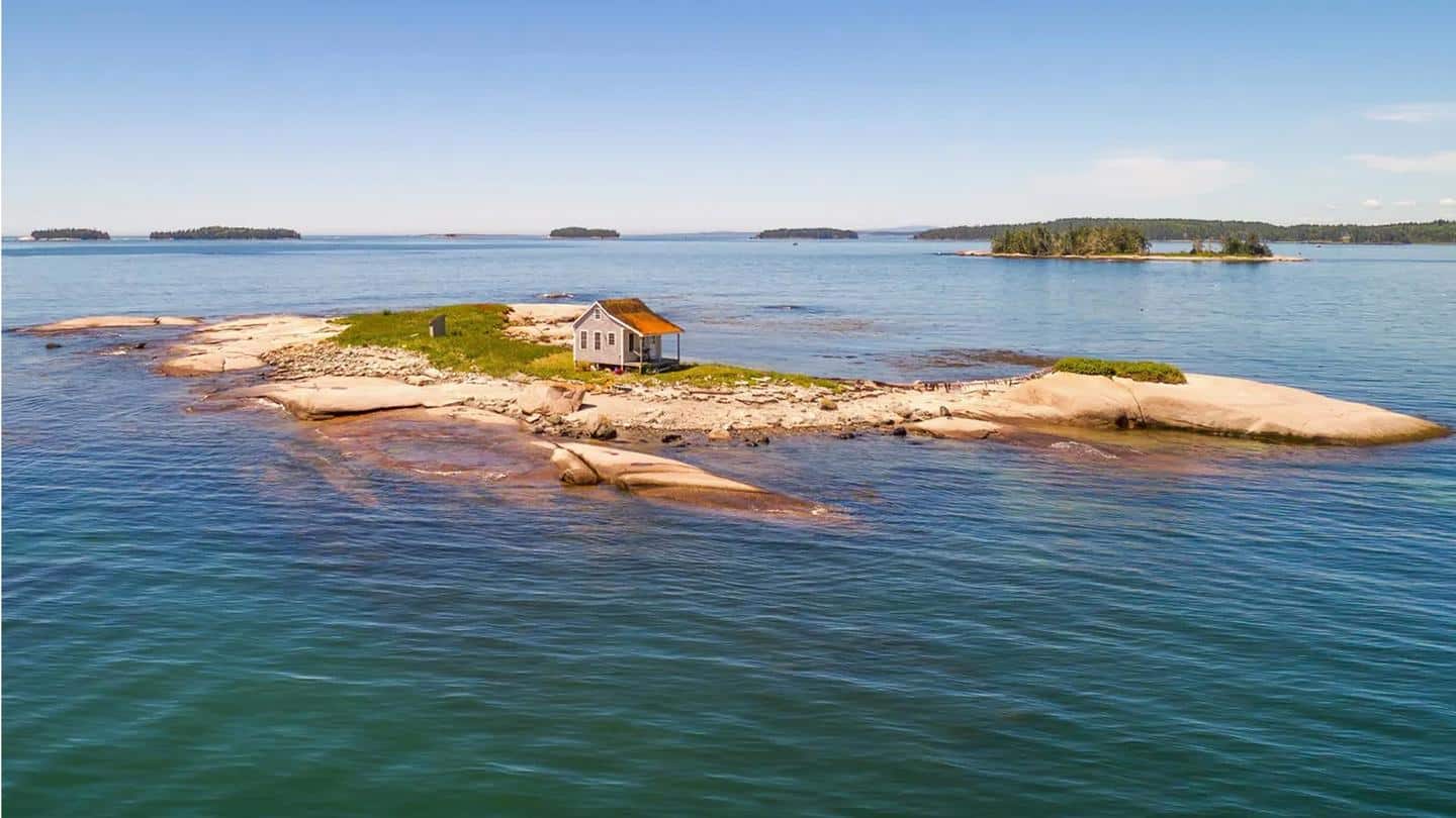 A 1.5-acre island is for sale, but with a condition
