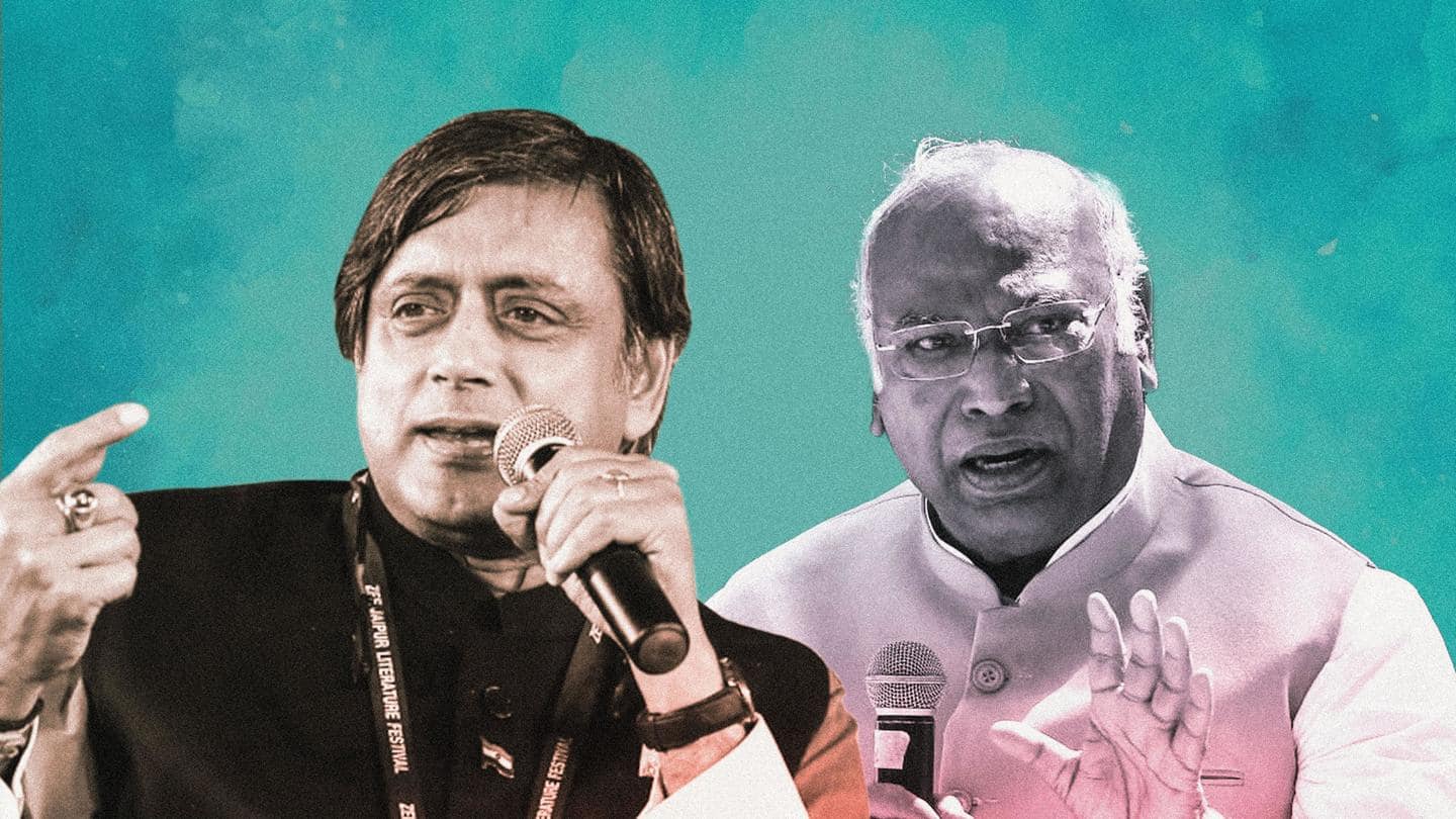 Open for public debate: Shashi Tharoor to Mallikarjun Kharge