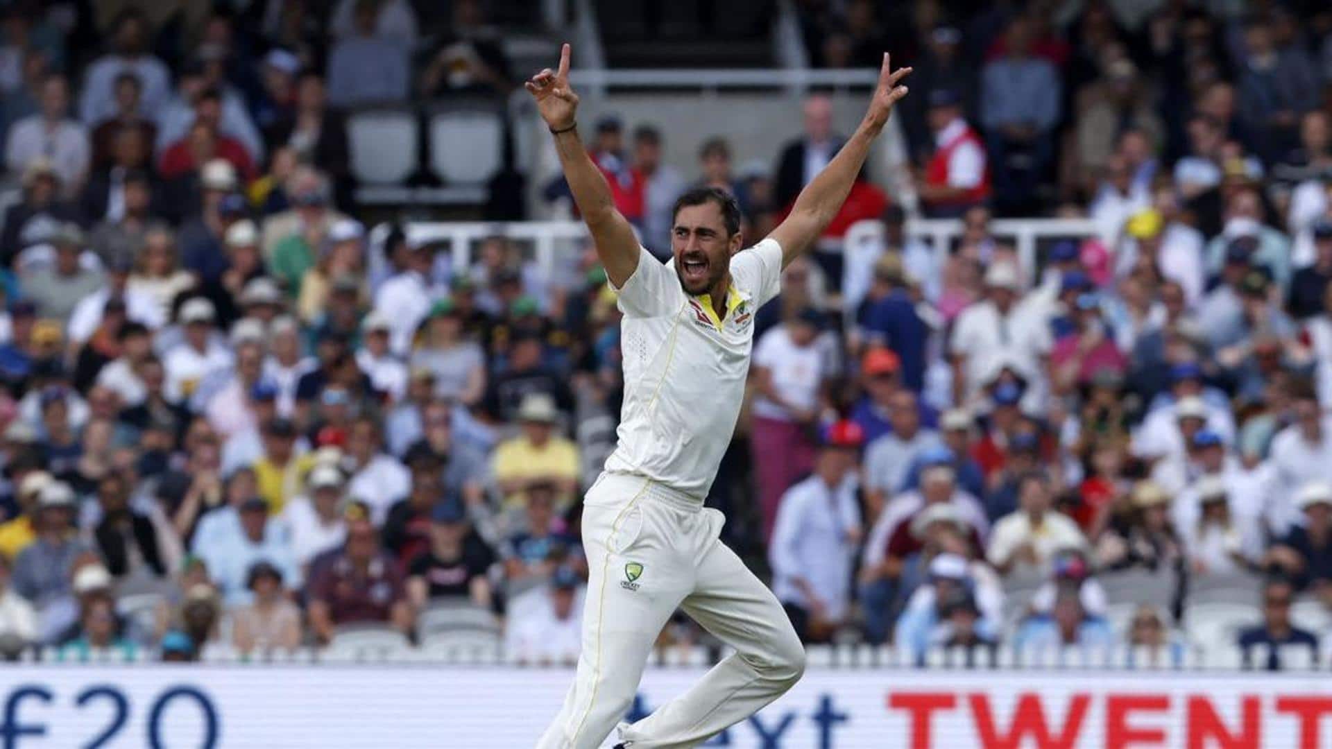 Ashes: Mitchell Starc takes another four-fer in Oval Test