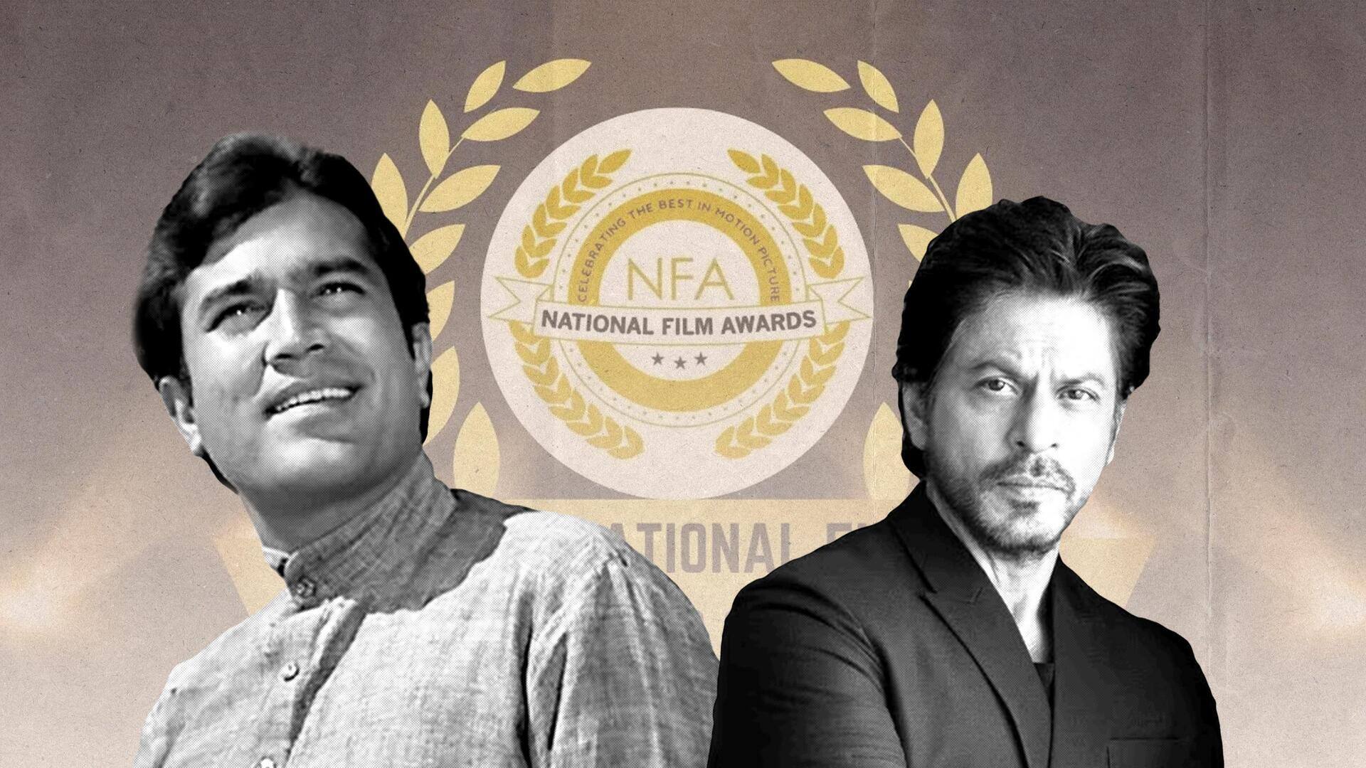 Rajesh Khanna, SRK: No National Awards for celebrated artists
