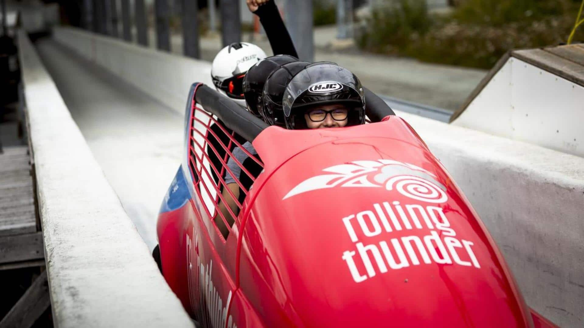 Thrills on ice: Whistler's bobsleigh tracks