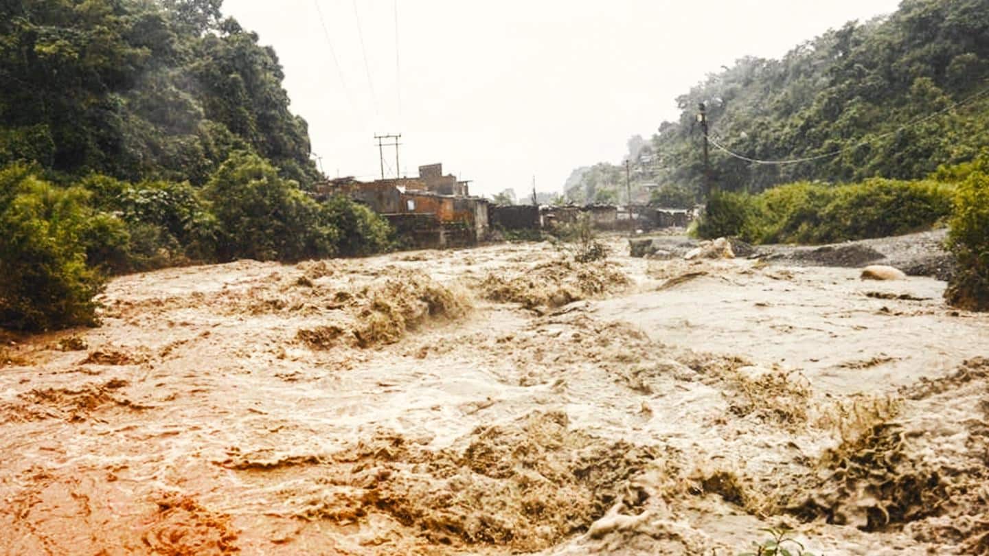 Monsoon mayhem: Landslide kills 2 in J&K, cloudburst rocks Uttarakhand