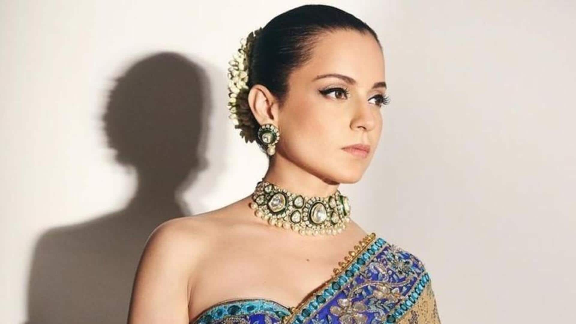 Kangana Ranaut to Shamita Shetty: Indian actresses embrace chokers to  elevate their traditional attire