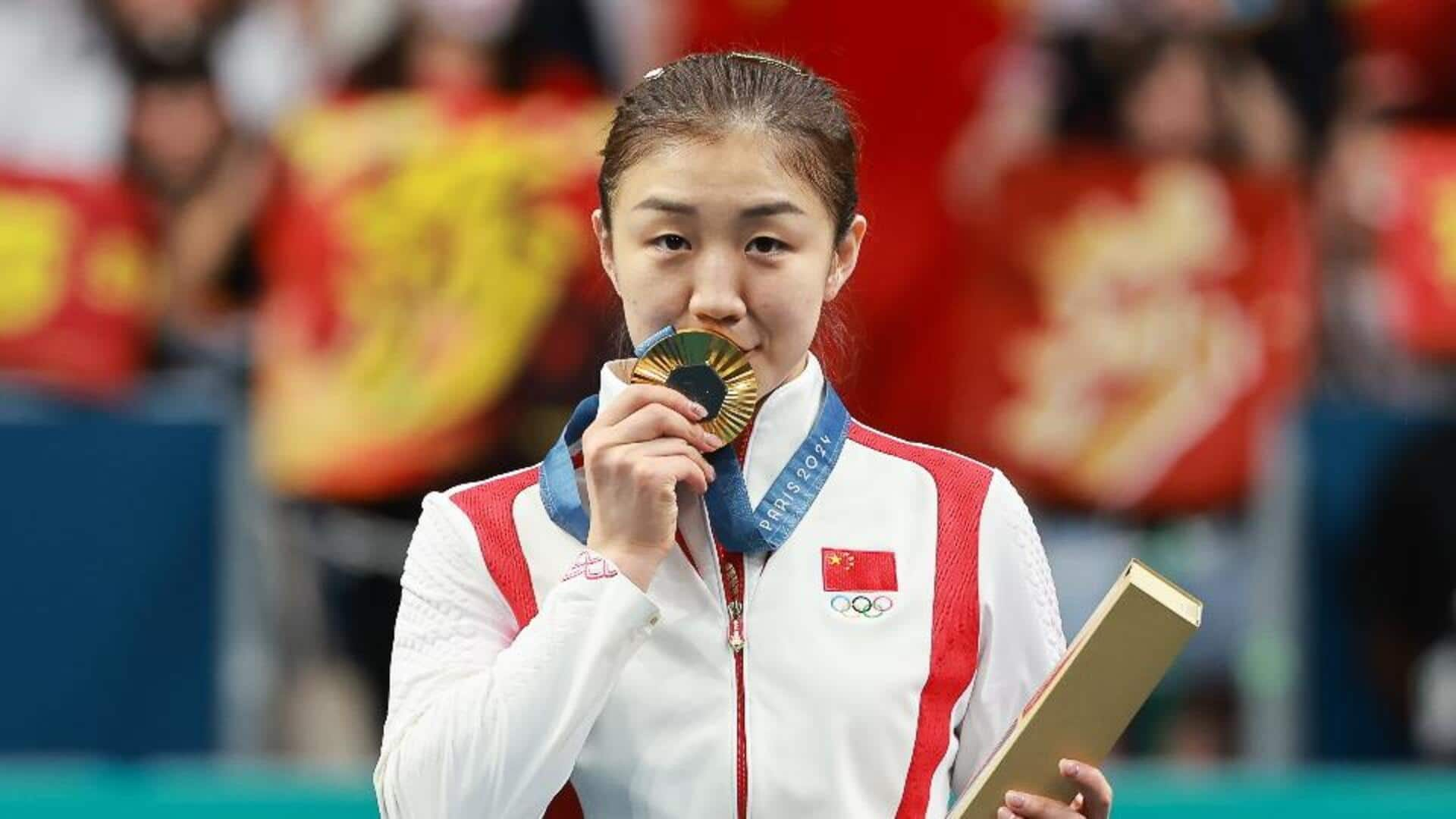 Decoding table tennis star Chen Meng's dominance at the Olympics