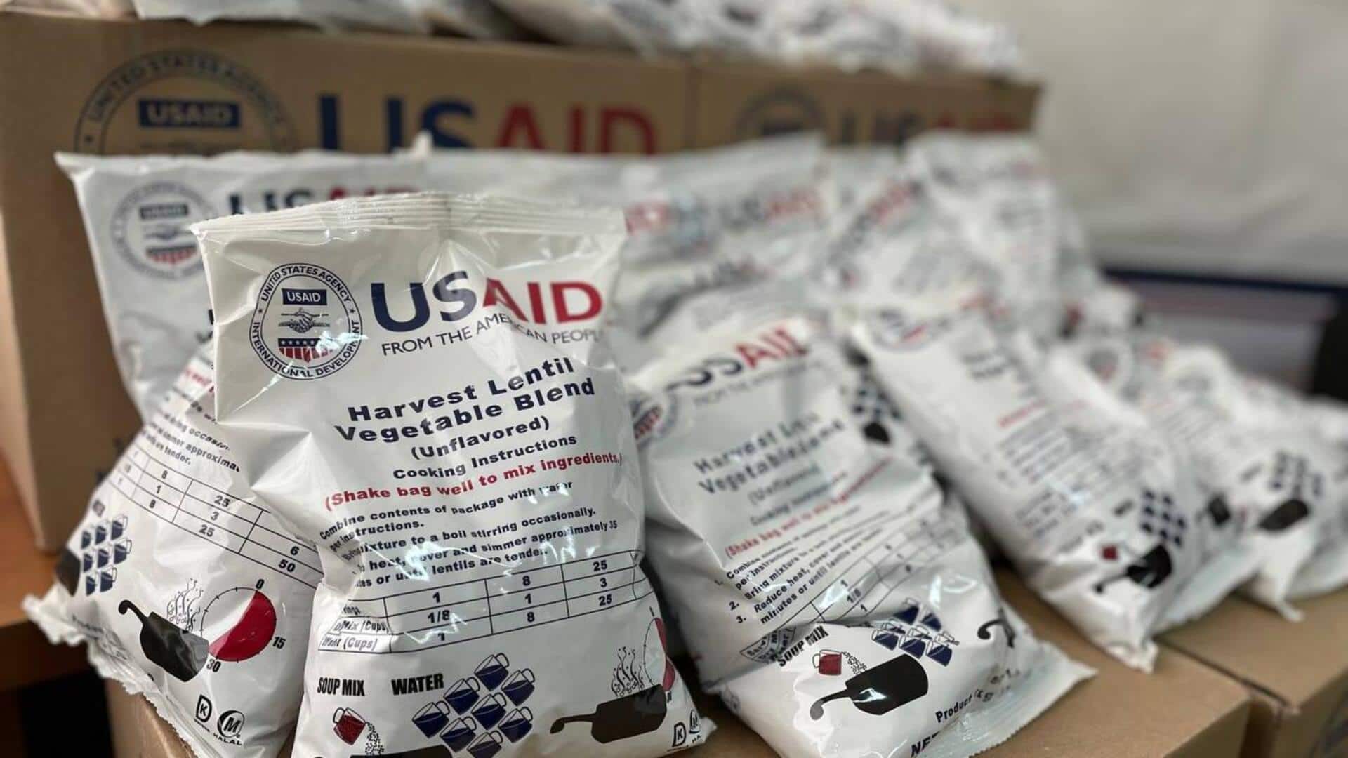 Trump's USAID cuts lead to food wastage for 3.5 million Trump's USAID cuts lead to food wastage for 3.5 million