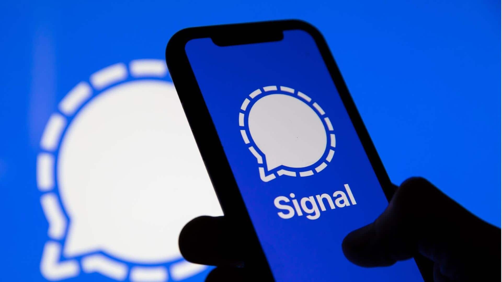 Signal now lets you back up your chats for free