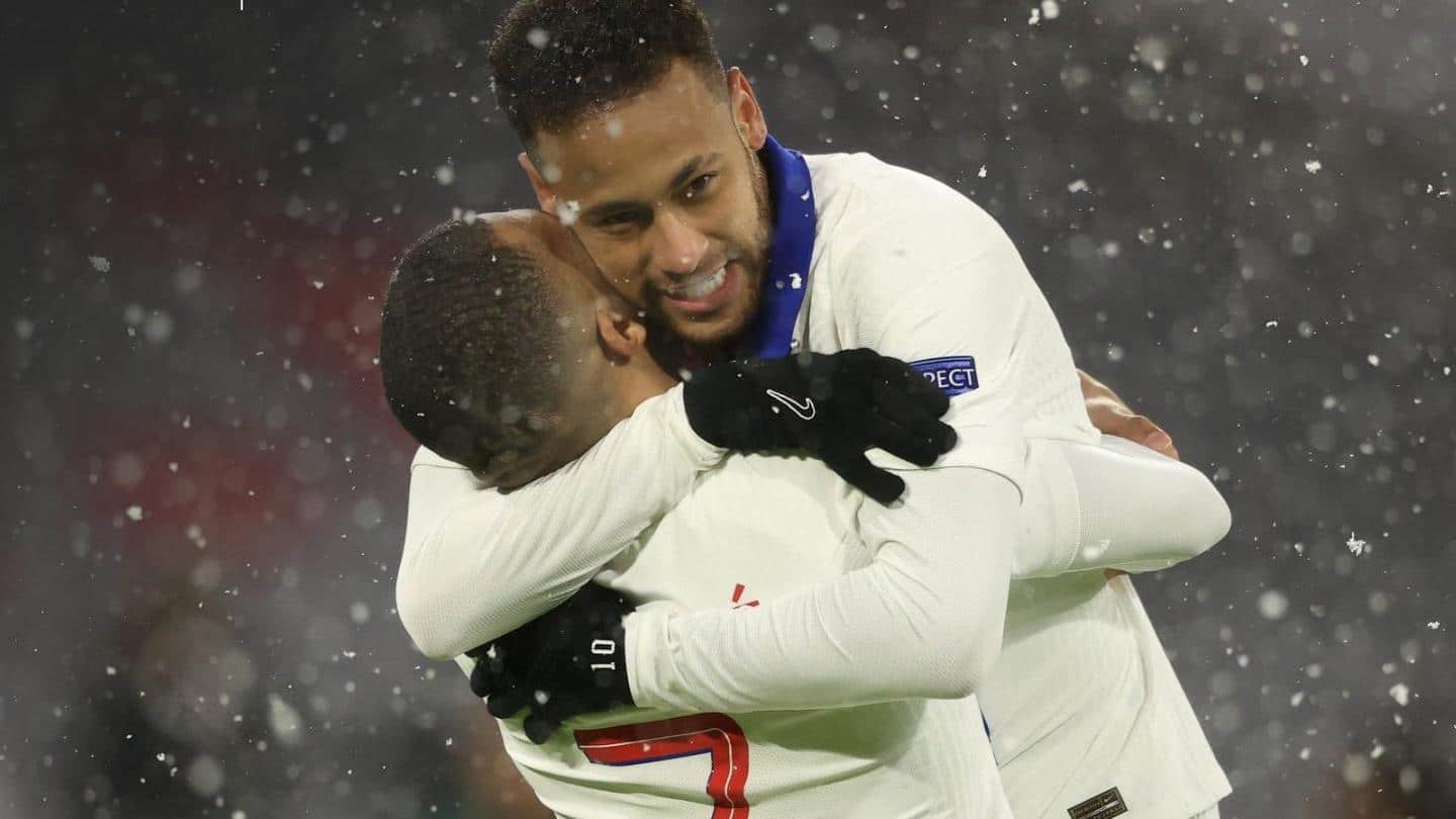 UCL, Mbappe's brace helps PSG beat Bayern in quarter-finals (first-leg)