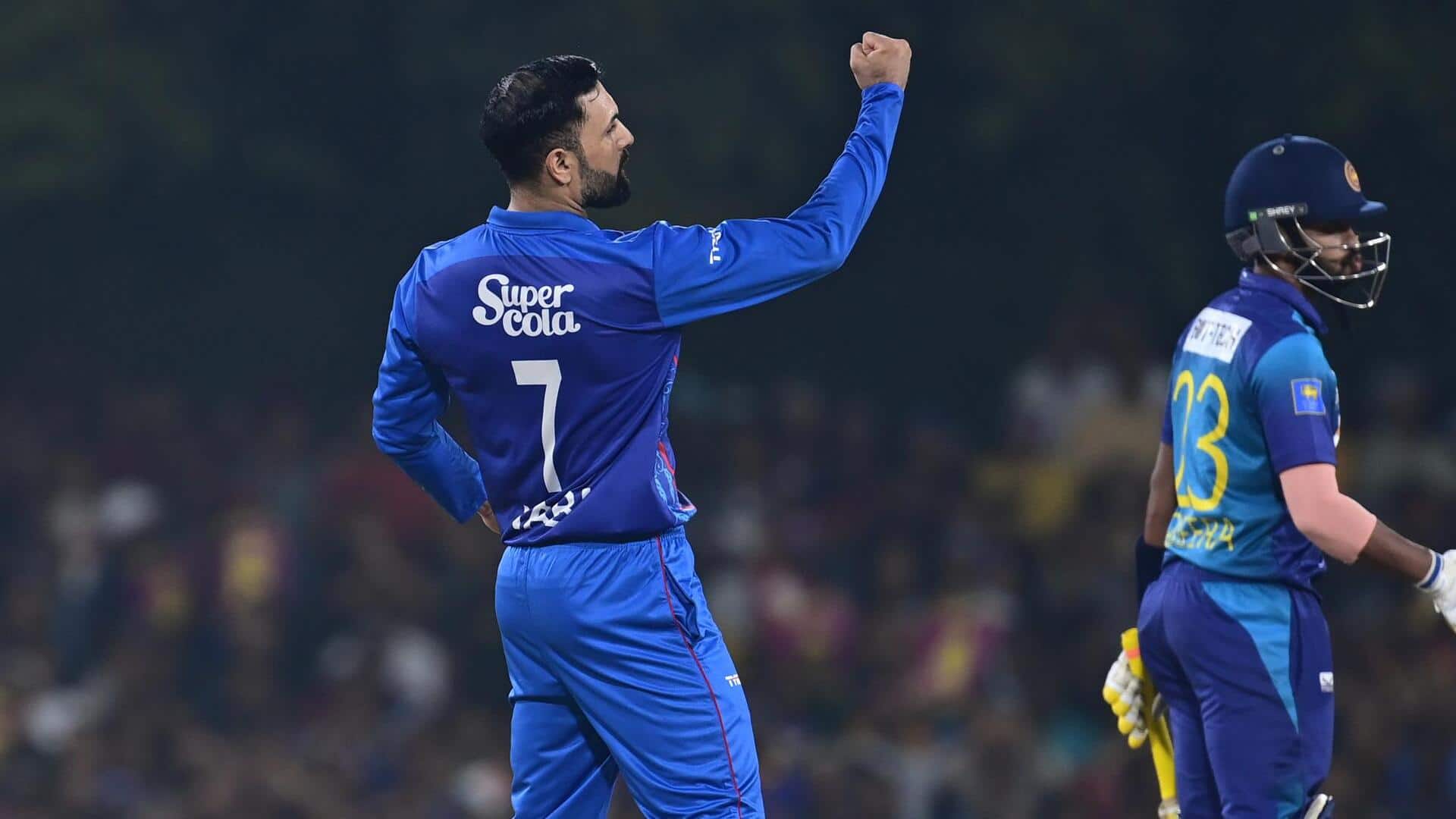 3rd T20I, Afghanistan beat Sri Lanka in high-scoring thriller: Stats