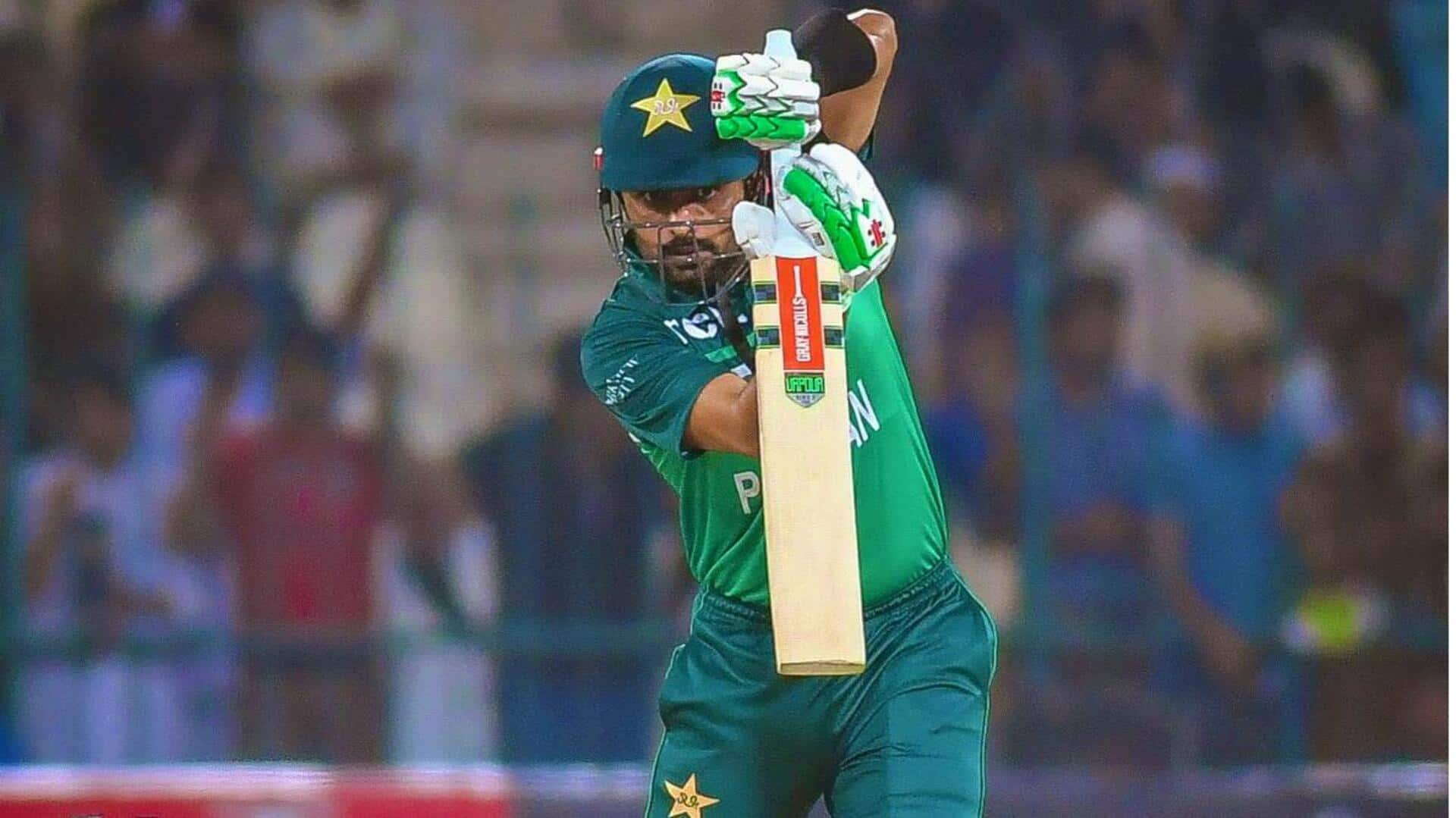 Babar Azam to open for Pakistan in ODI tri-series opener