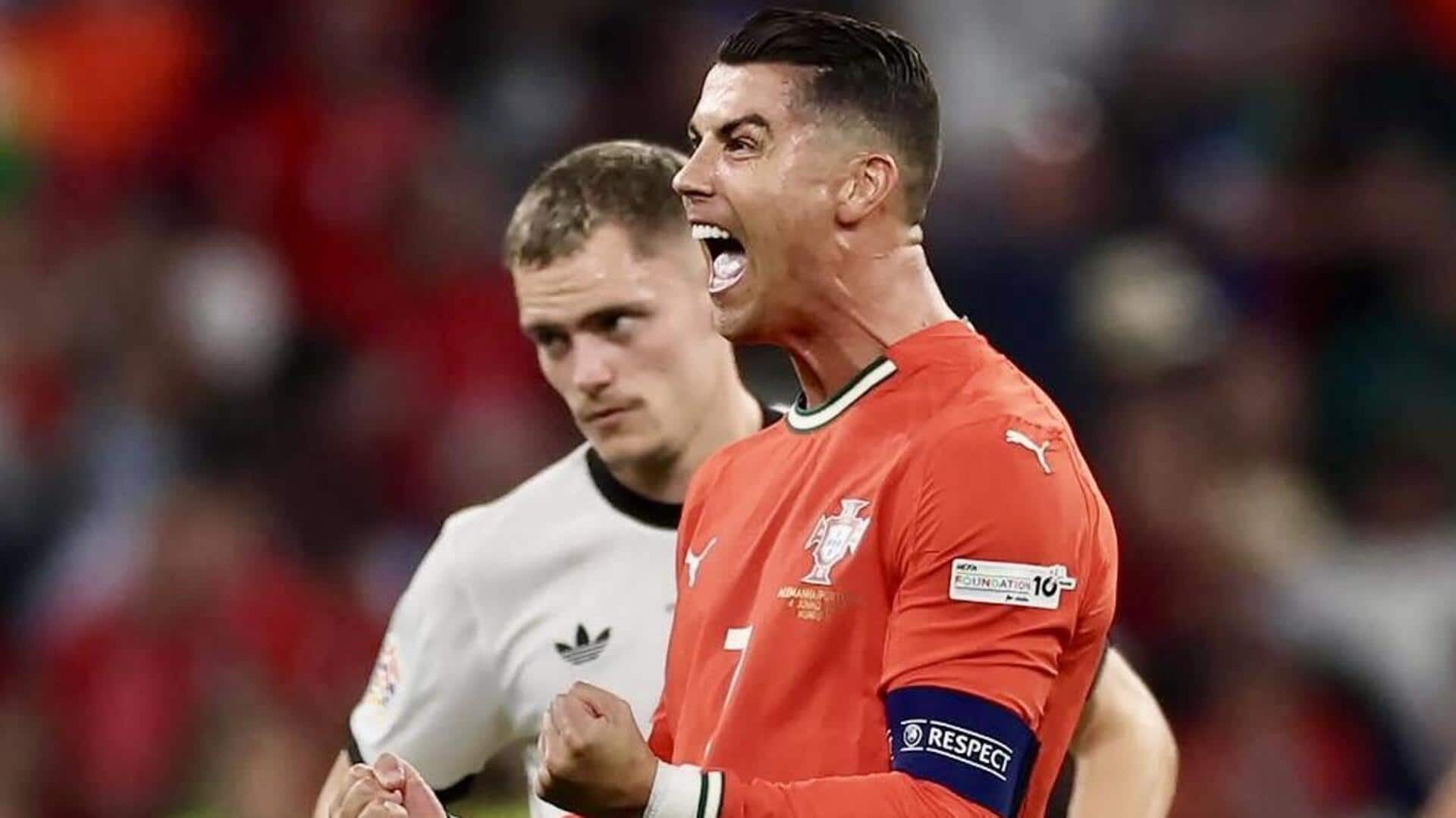 Cristiano Ronaldo sends Portugal into UEFA Nations League final: Stats